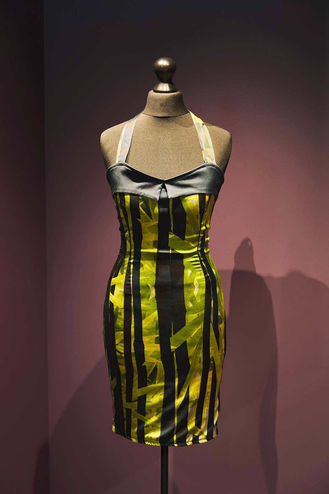 The dress that Amy wore to her last every performance, designed by stylist and friend Naomi Parry