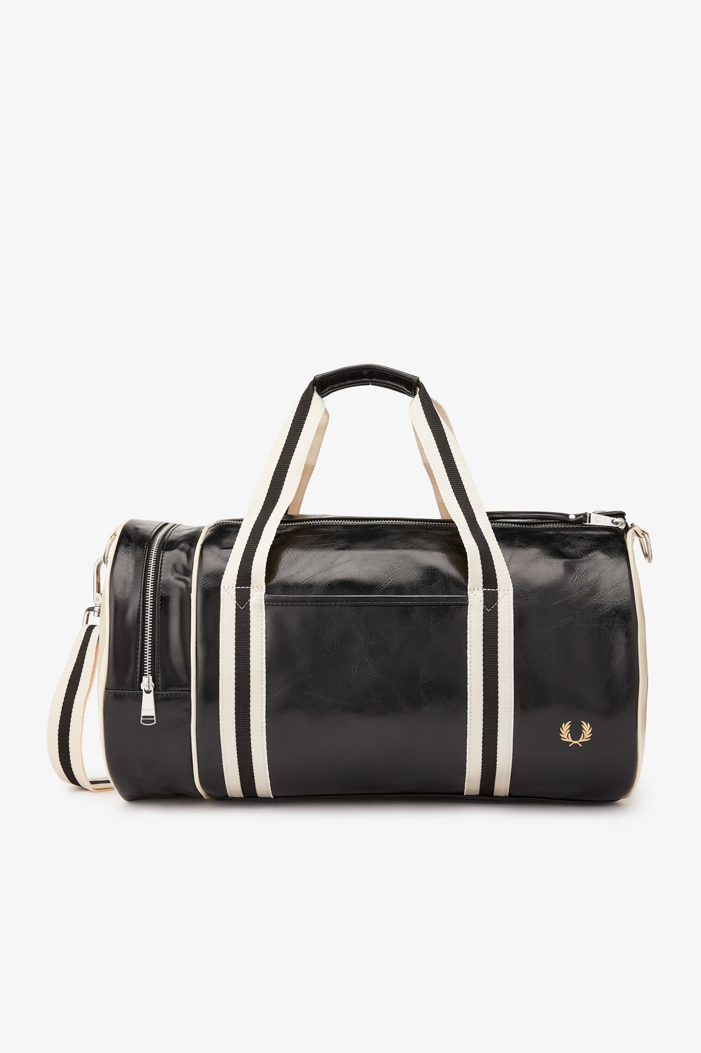 Classic Barrel Bag - Black / Ecru | Men's Bags | Men's Backpacks ...