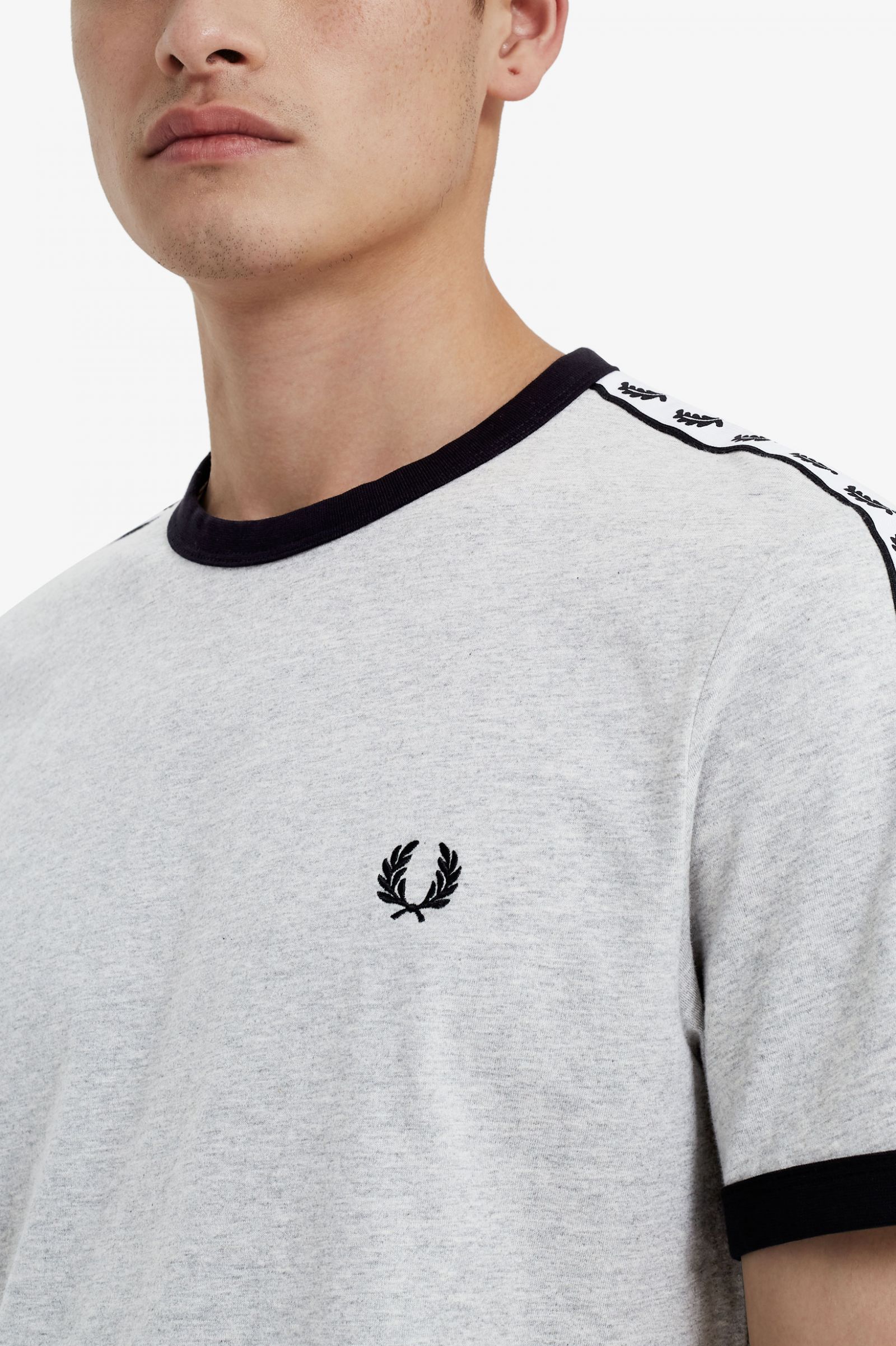 fred perry t shirt grey