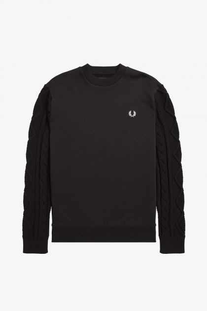 Men's Sweatshirts | Sports Graphic Sweatshirts & Hoodies | Fred Perry UK