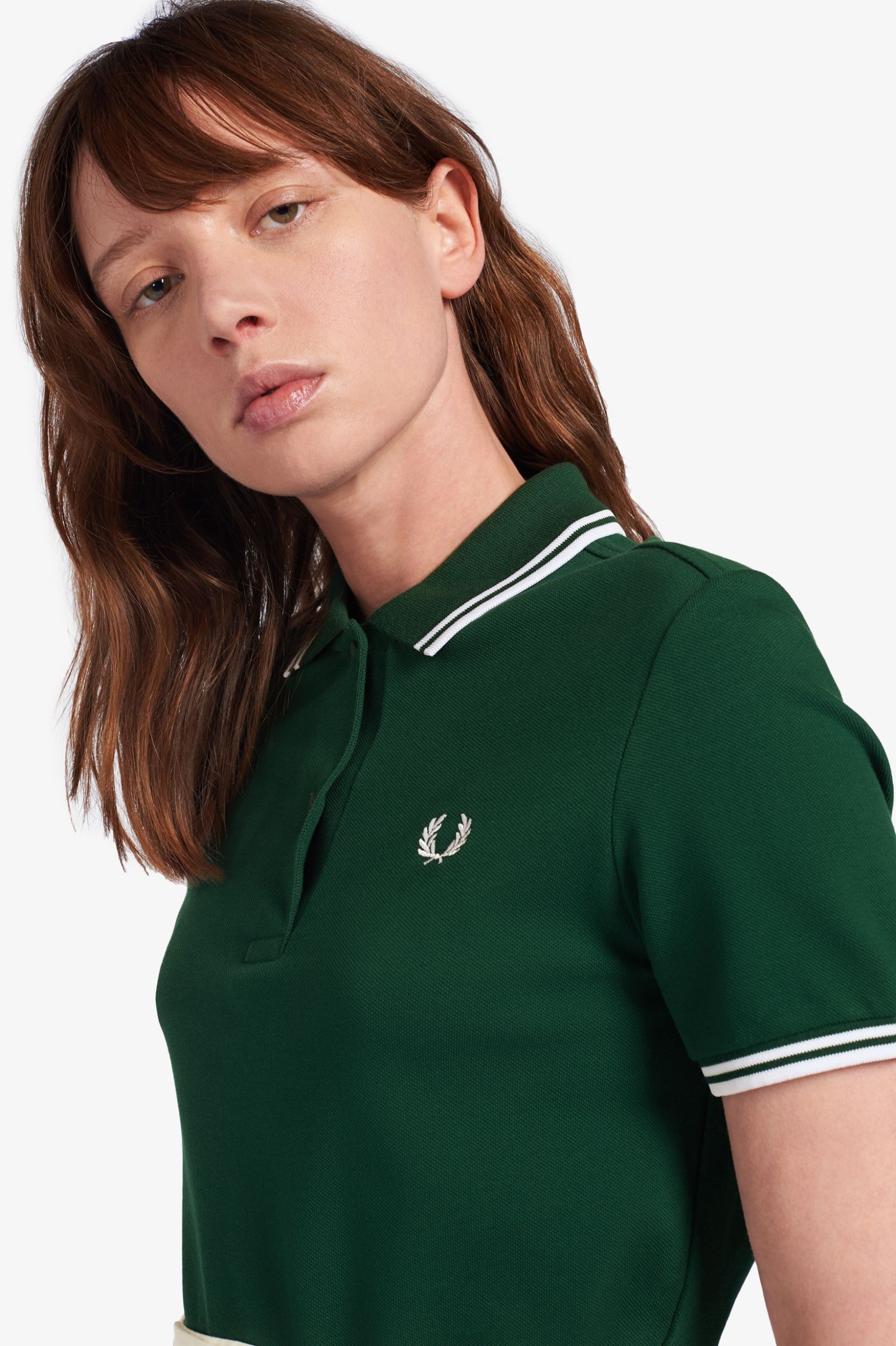 fred perry shirt green