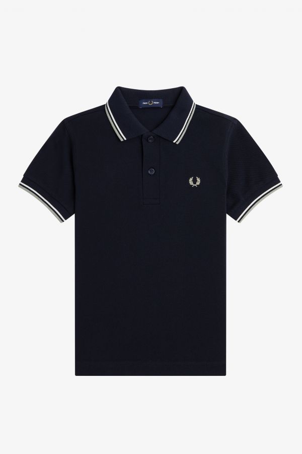Kids Twin Tipped Fred Perry Shirt