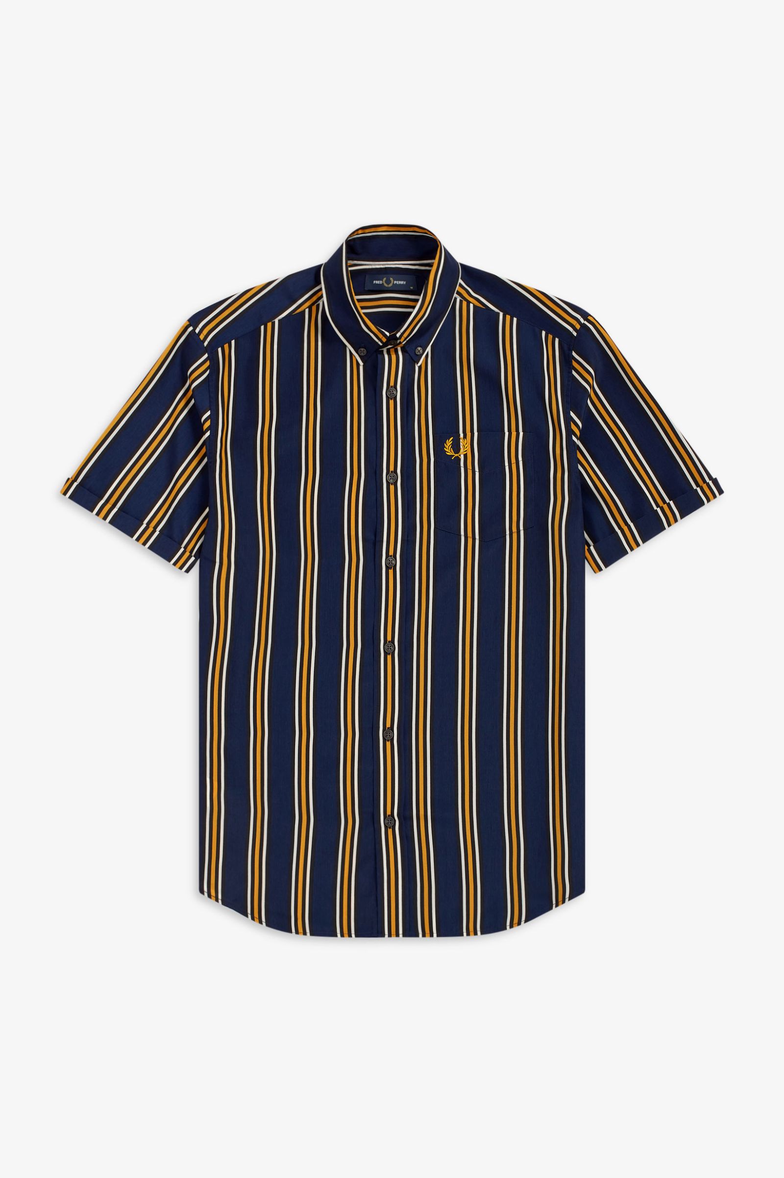 camisa de rayas verticales hombre