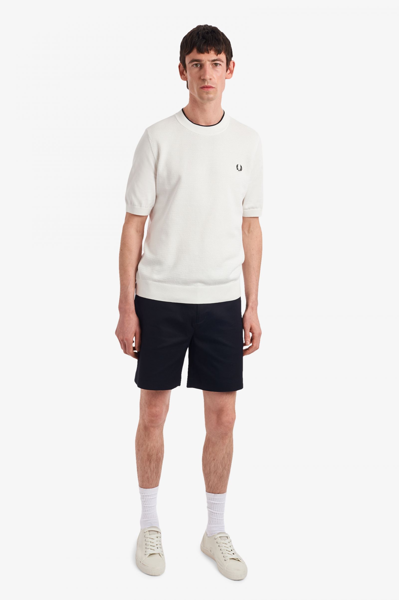 fred perry knitted t shirt