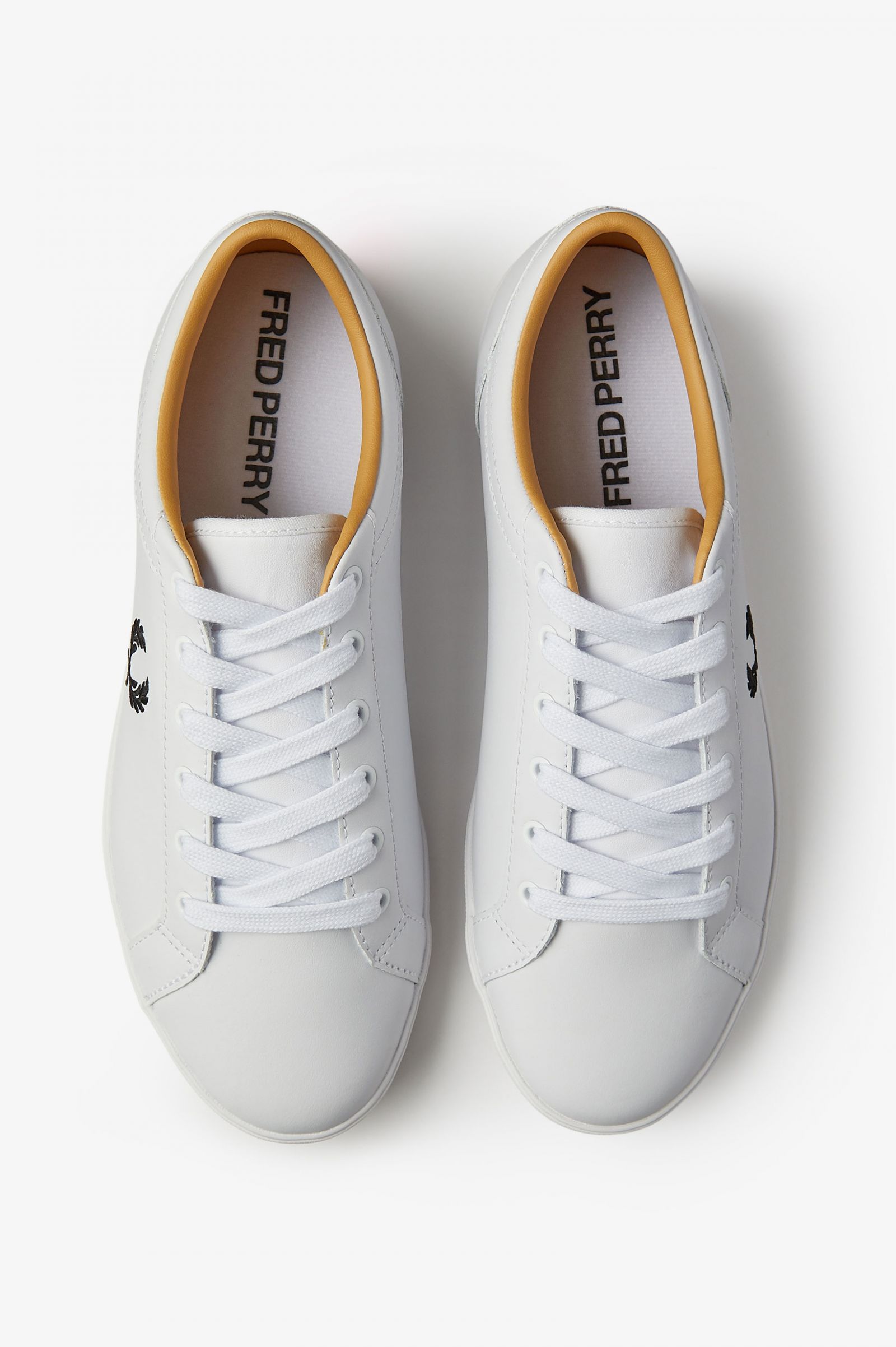 fred perry baseline leather