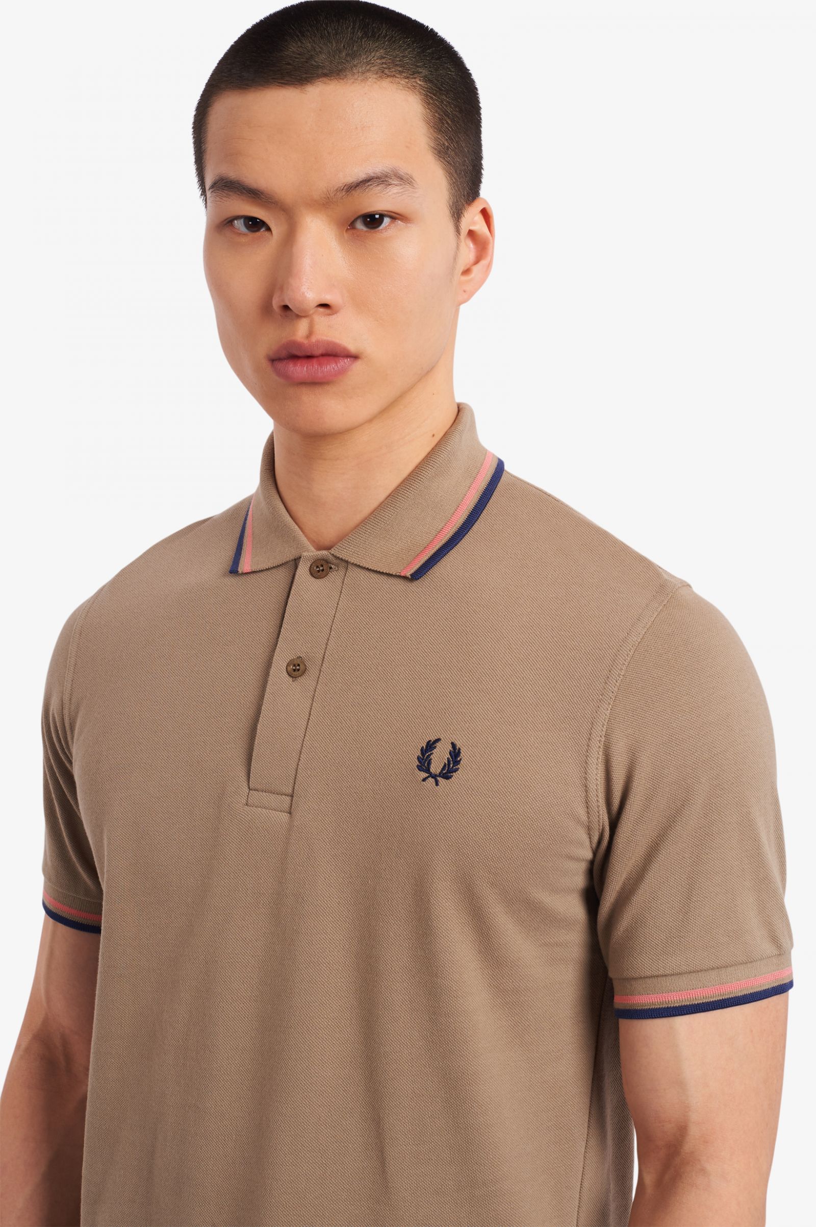 fred perry sage polo
