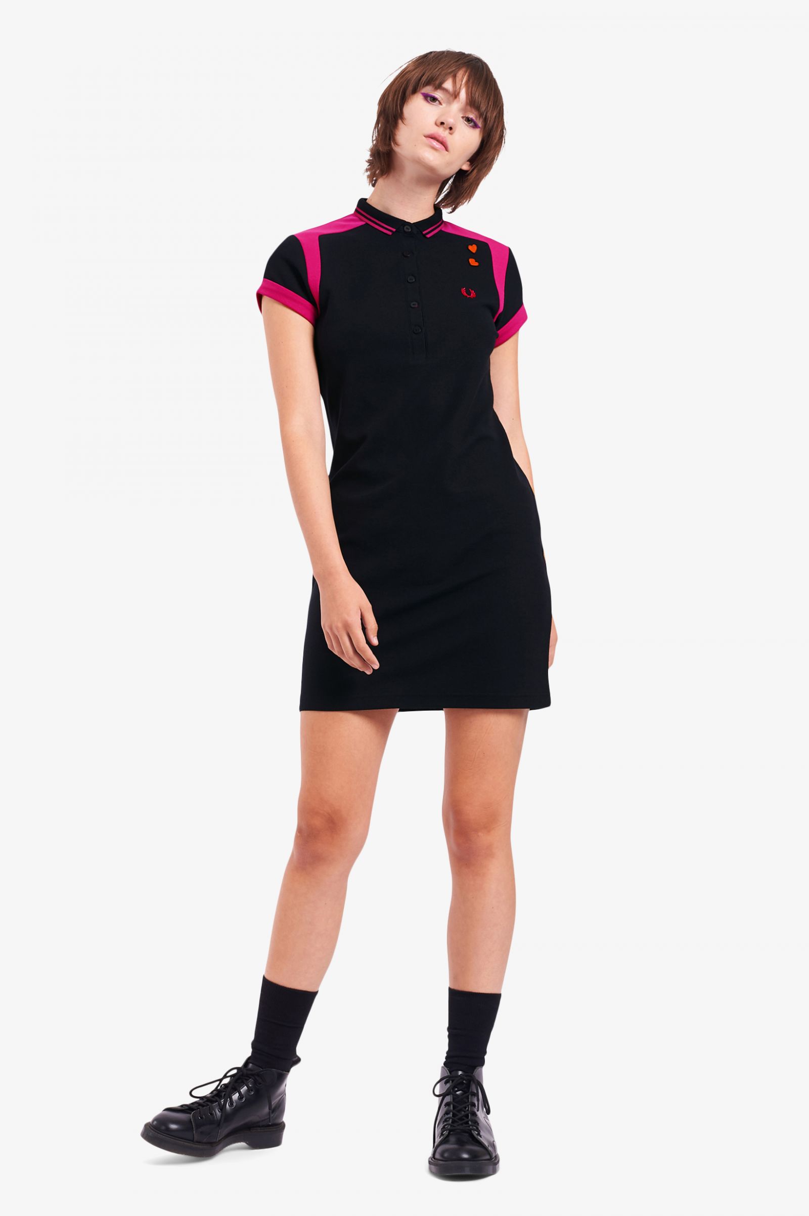 fred perry pique dress