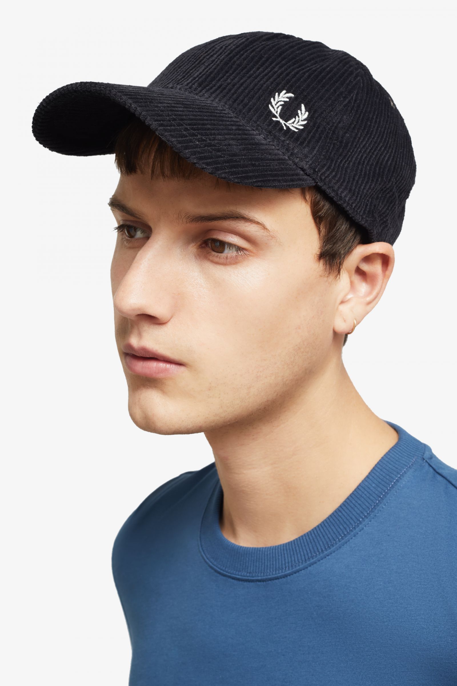 fred perry black cap