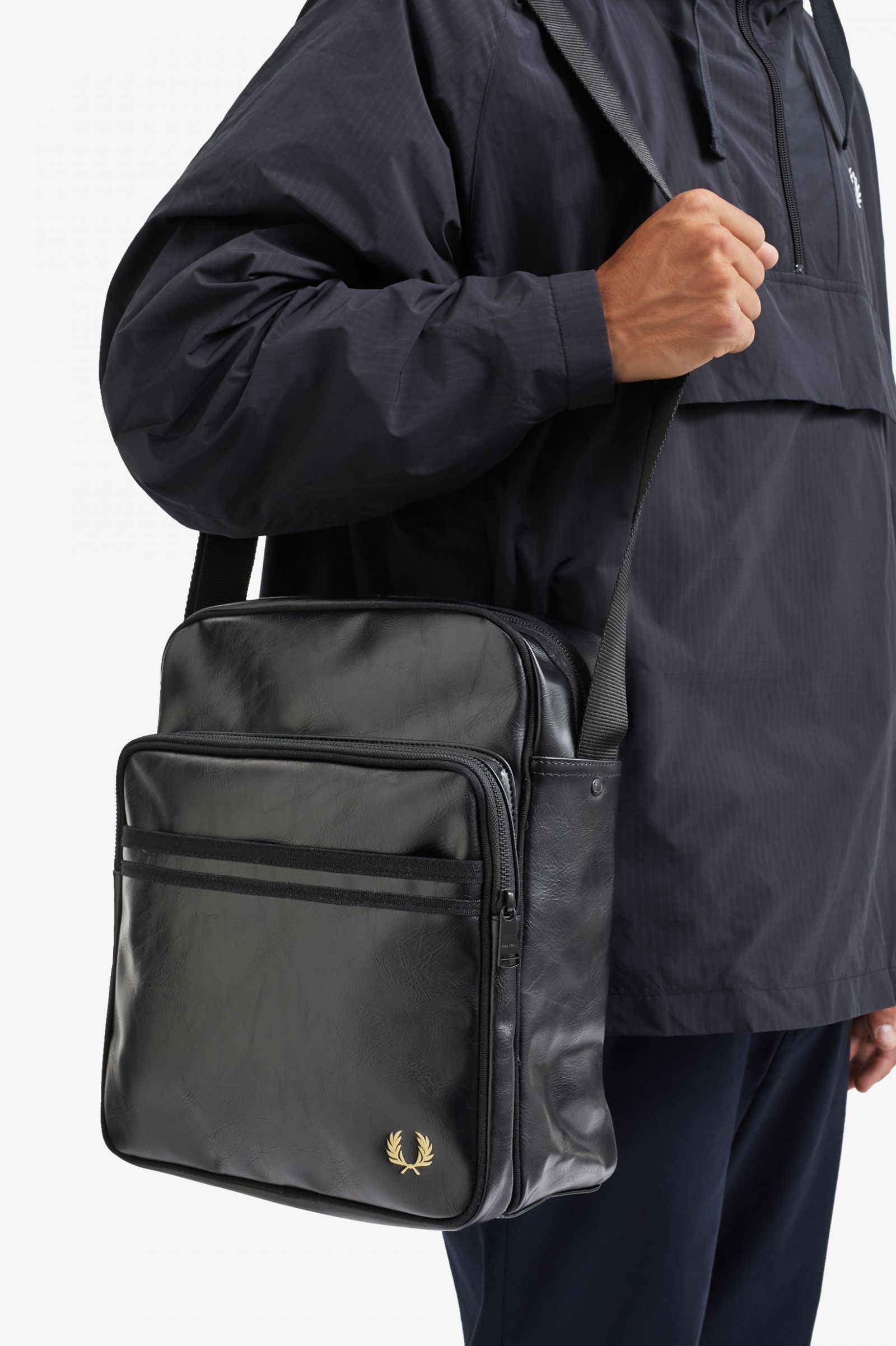 fred perry flight bag