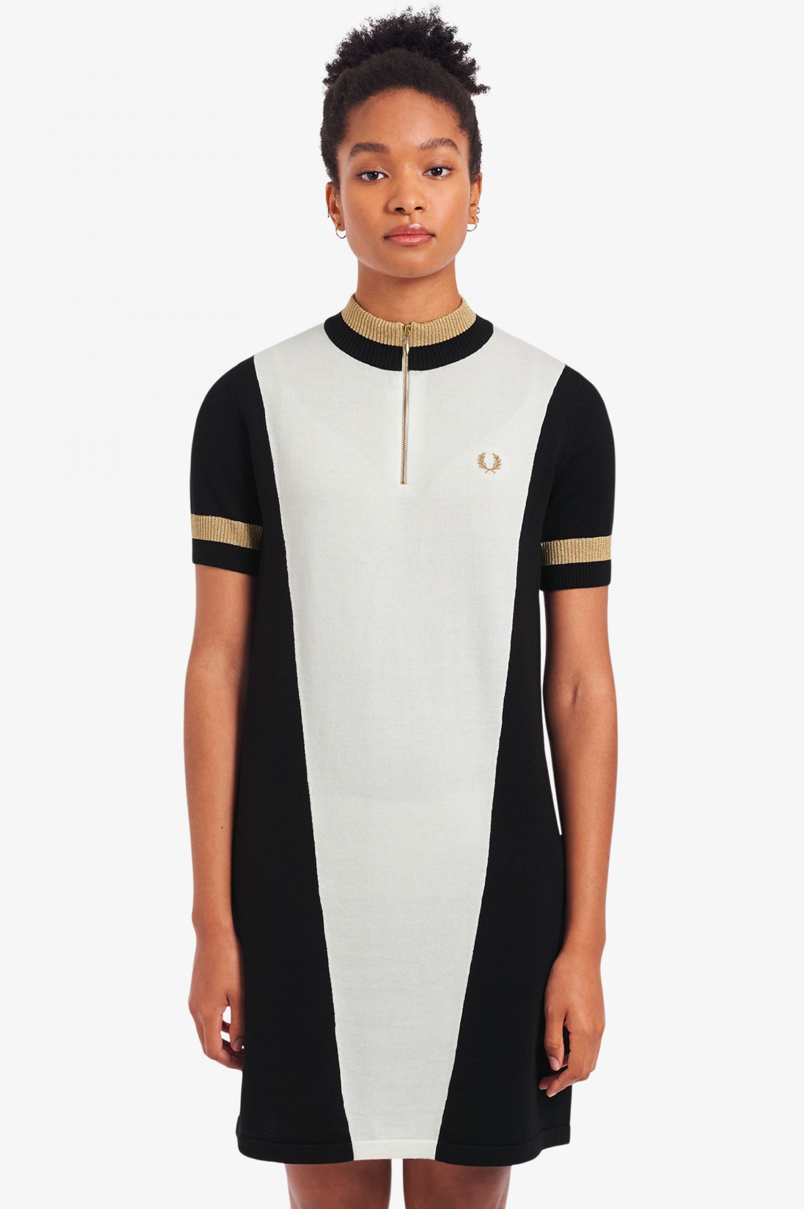 fred perry knitted dress