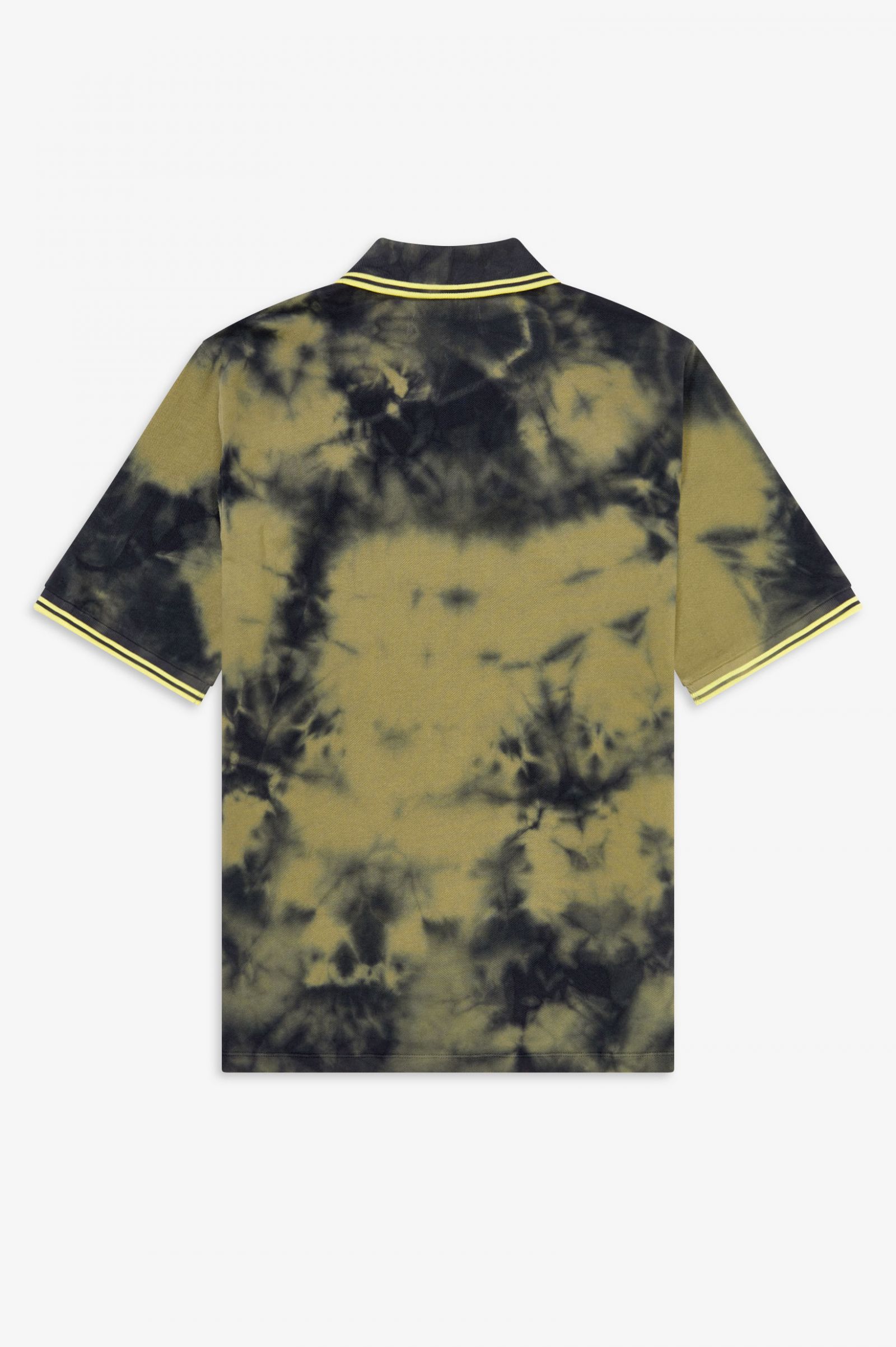 tie dye collared shirt