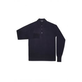 John Smedley Dorset Sweater Midnight Blue Fred Perry Uk