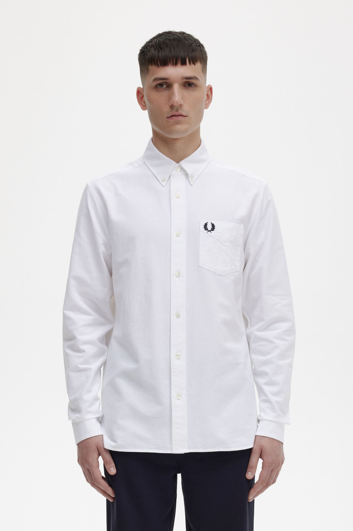 Oxford Shirt - White | Men's Shirts | Designer Casual Shirts & Oxford ...