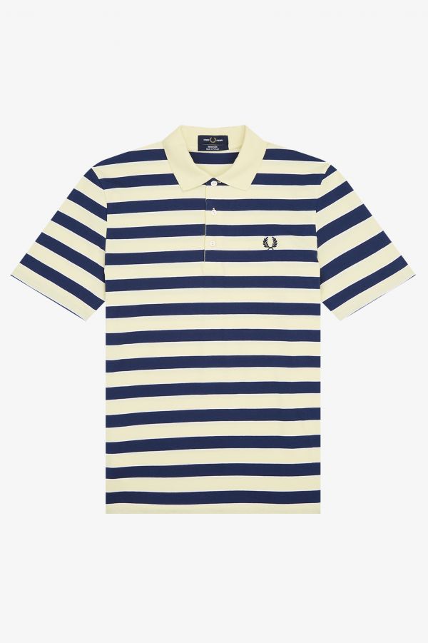 Polo in jersey a righe