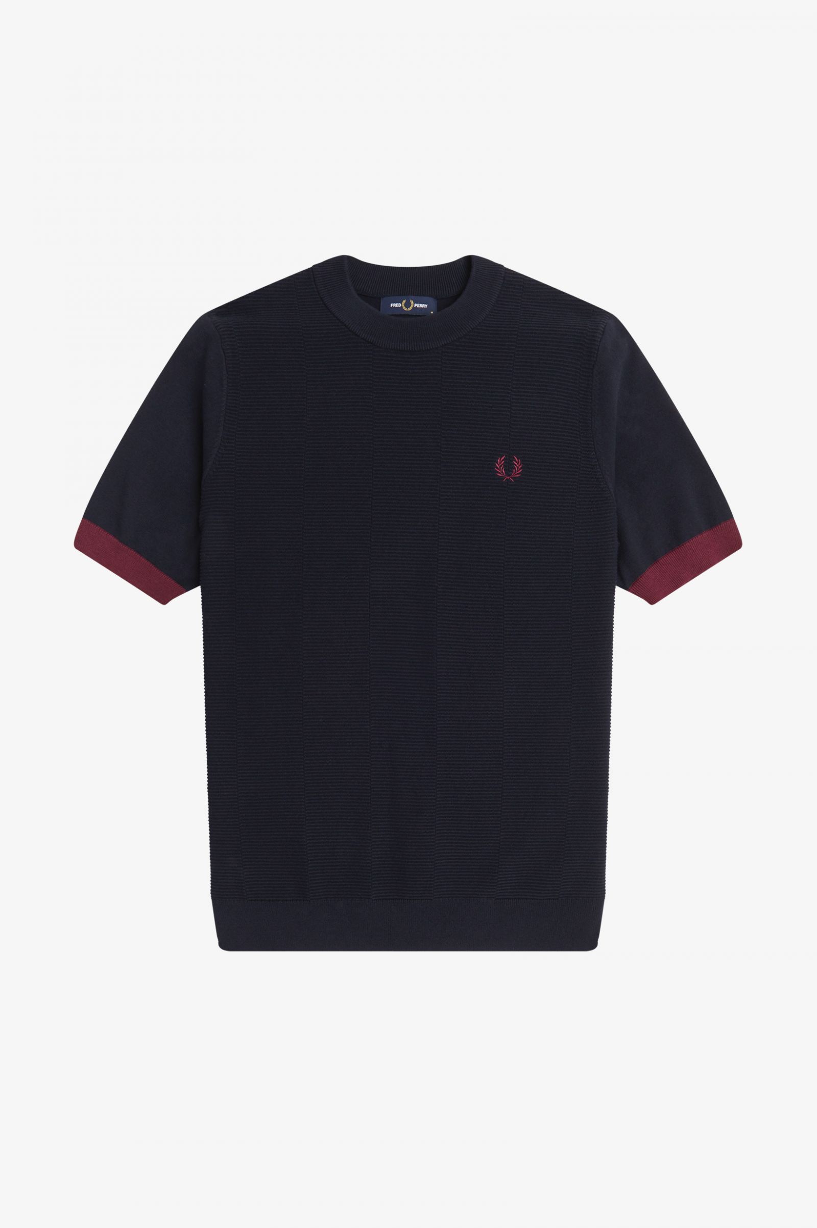 fred perry knitted t shirt