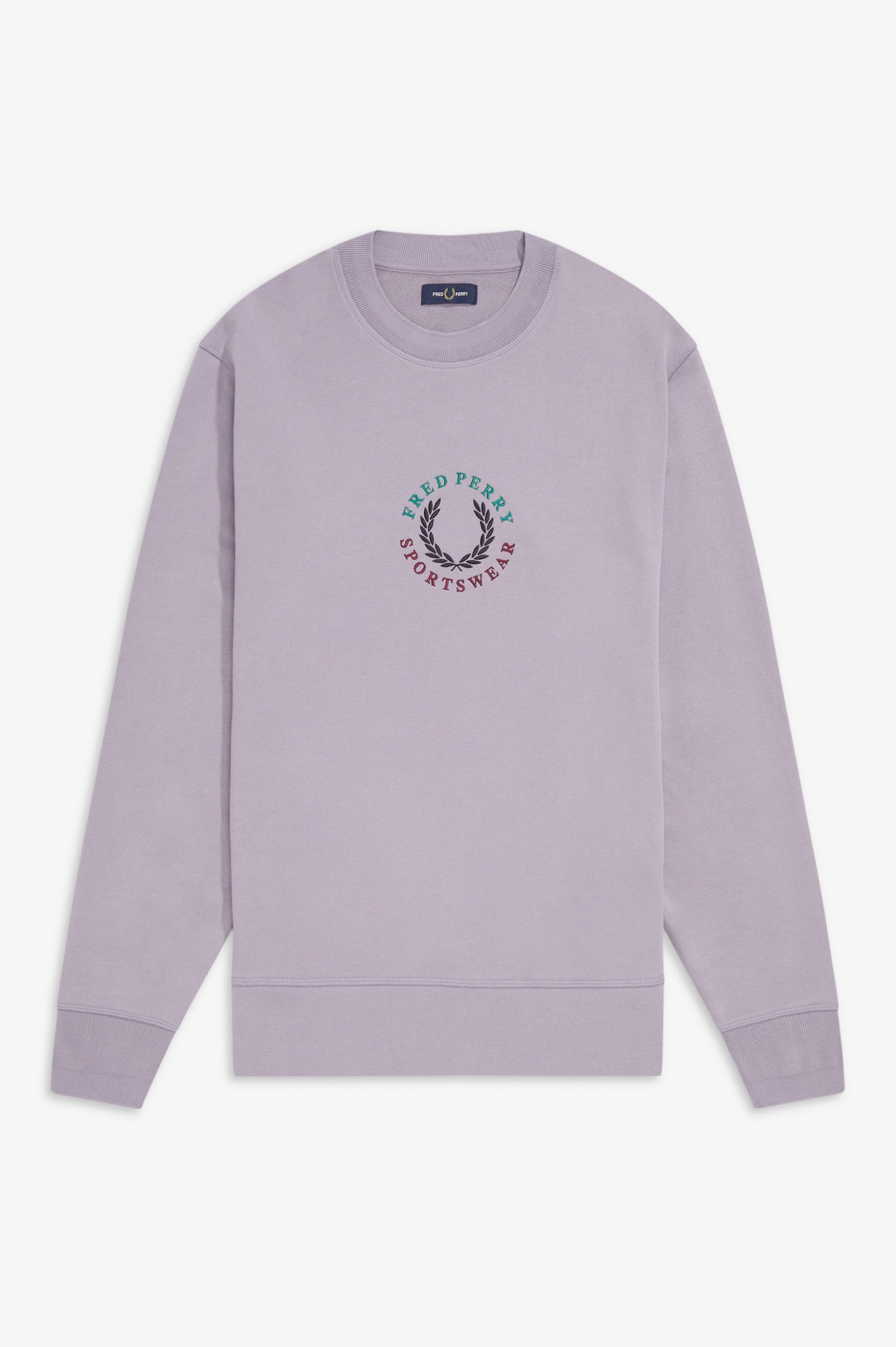 fred perry pink sweatshirt