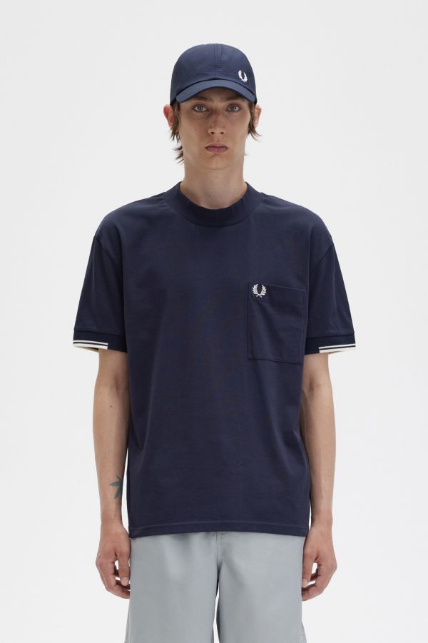 Tipped Sleeve T-Shirt