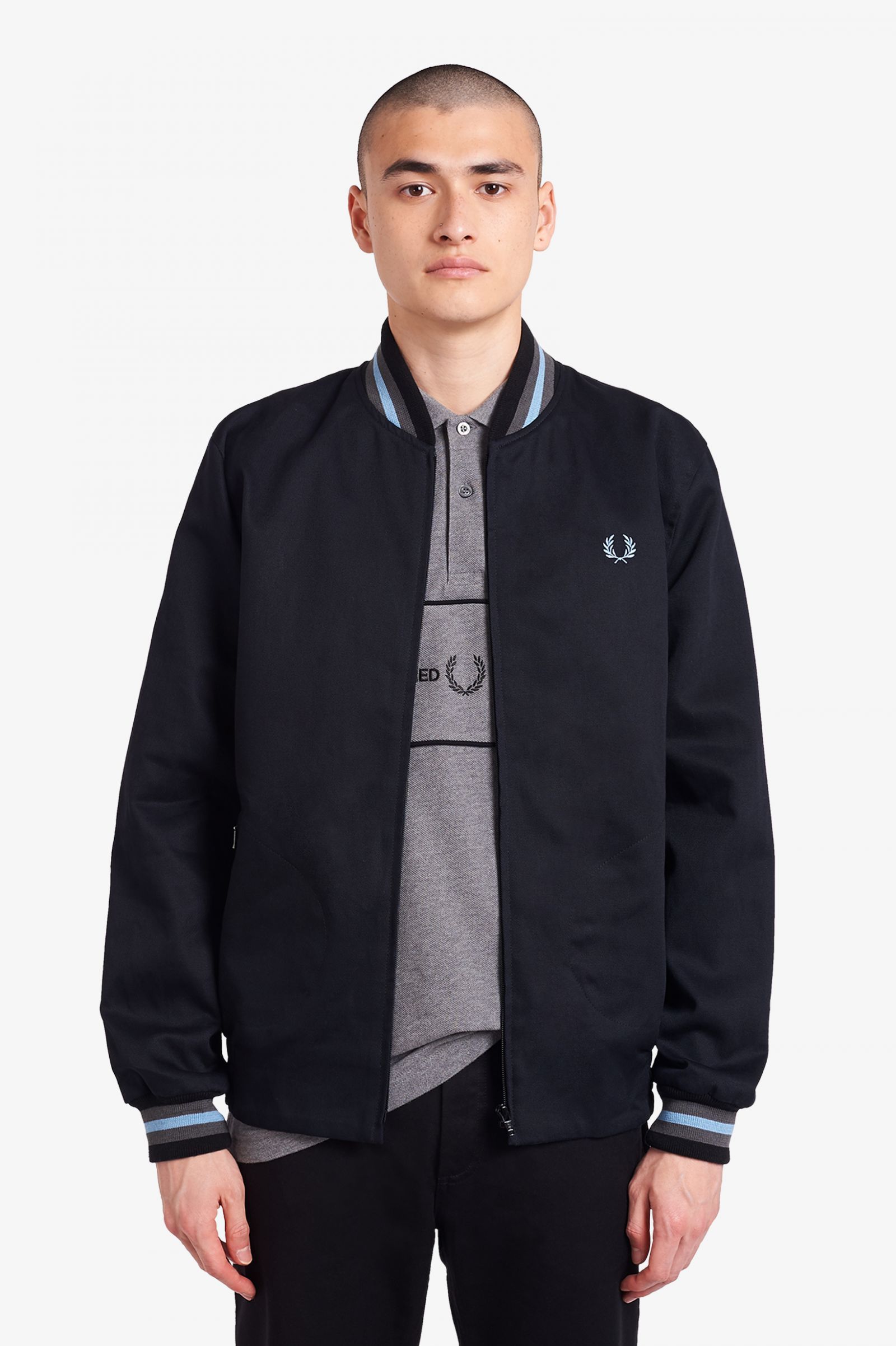 dark green utility jacket