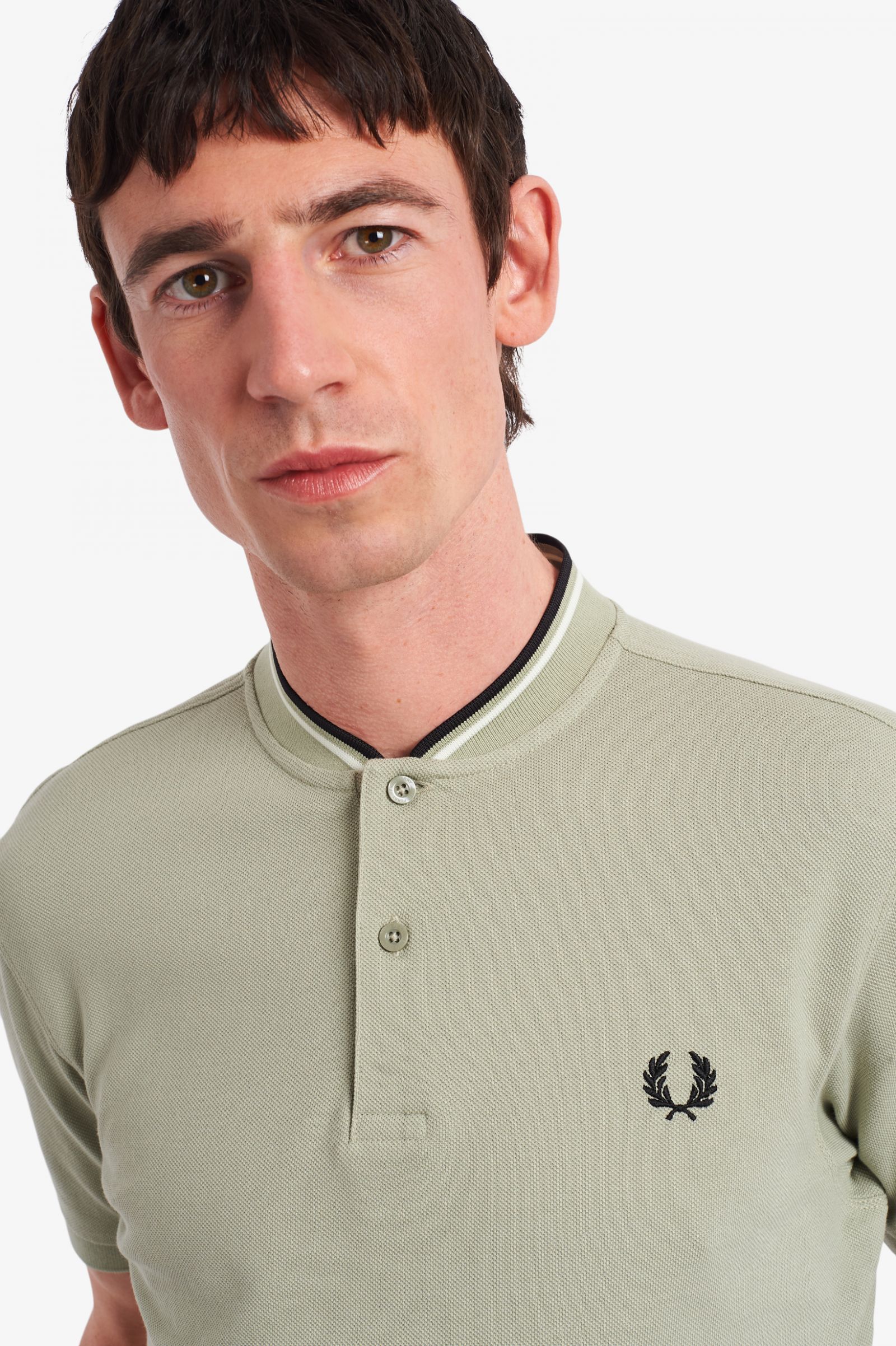 Куртка Fred Perry Bomber мужской шерстяной.