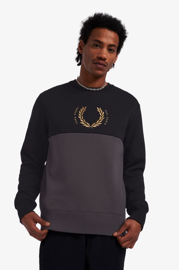 Circle Colour Block Sweatshirt