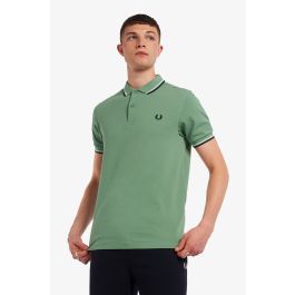 Fred Perry T-Shirt Bold Tipped-Blanche Neige 