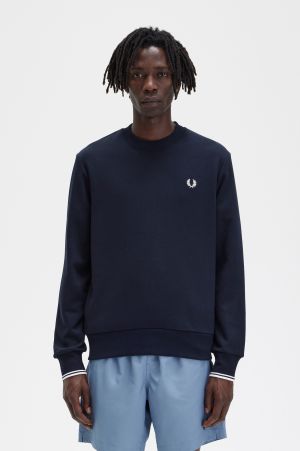 Men's Sweatshirts | Sports Graphic Sweatshirts & Hoodies | Fred Perry UK