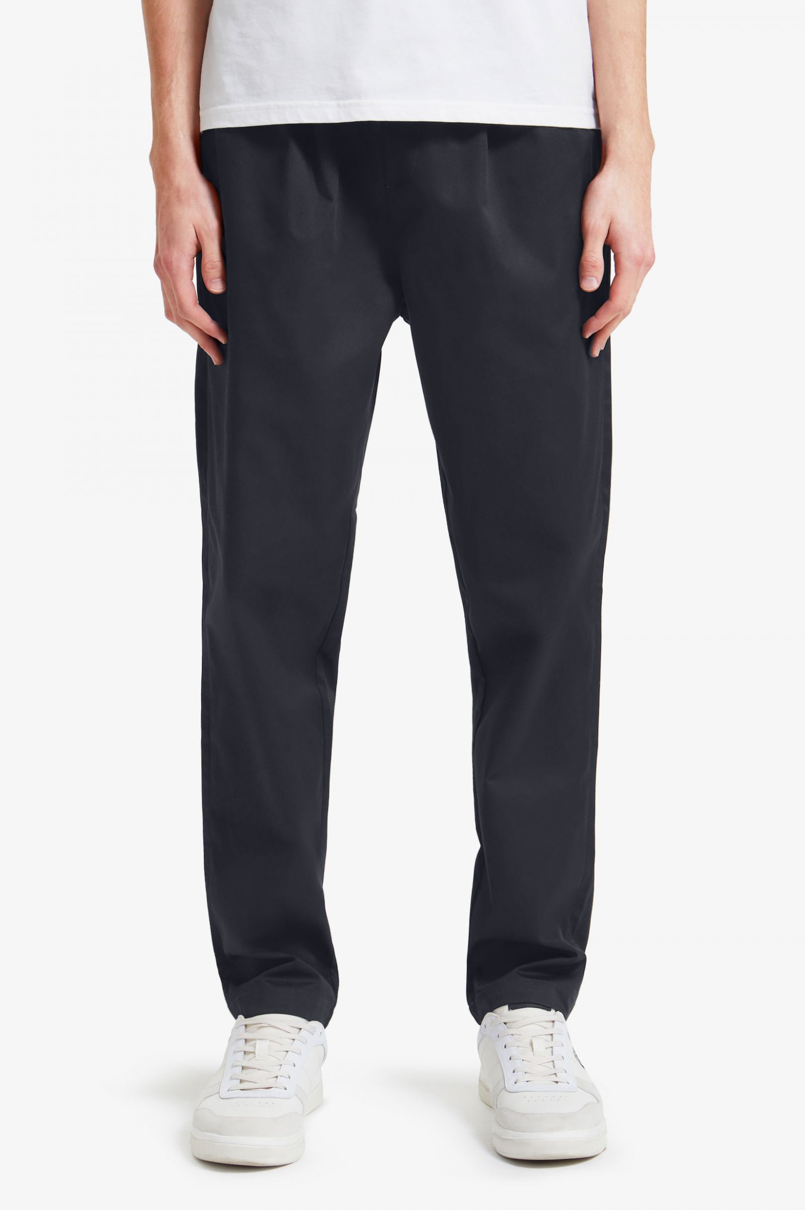 chino twill drawcord jogger pants