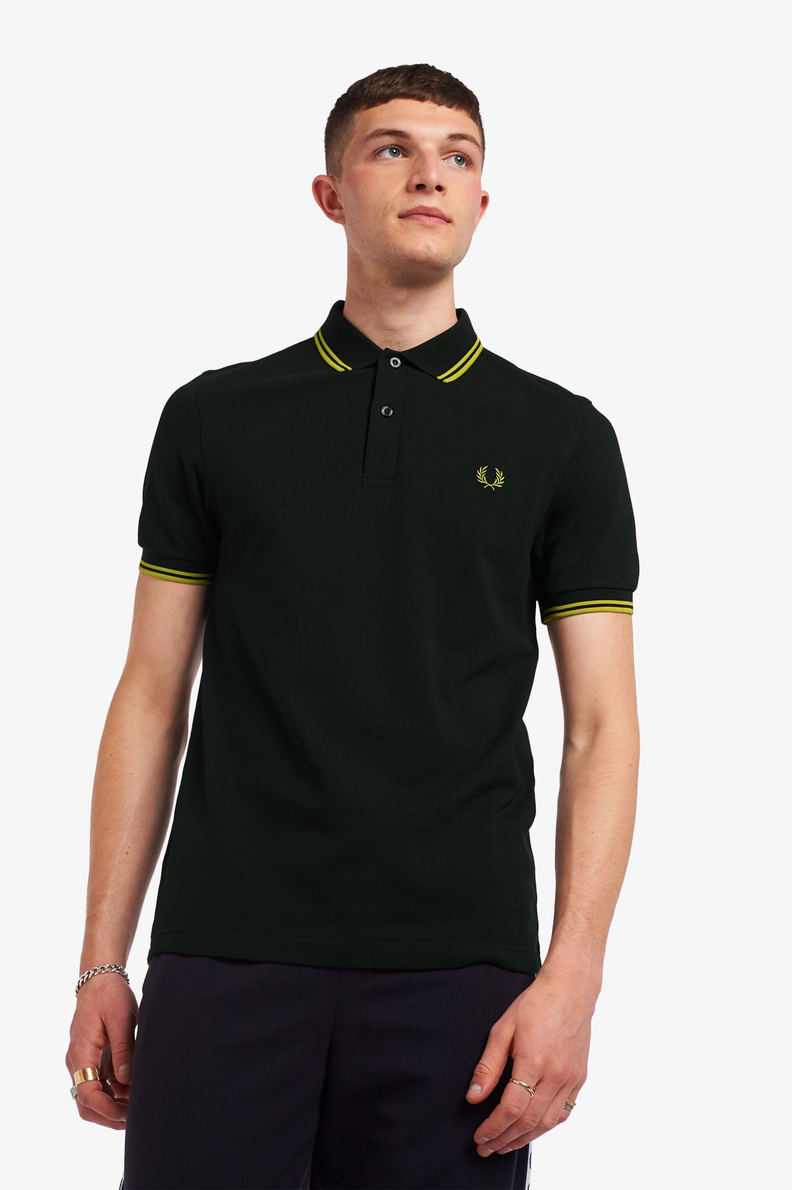 Fred Perry Mens Twin Tipped Shirt-M3600
