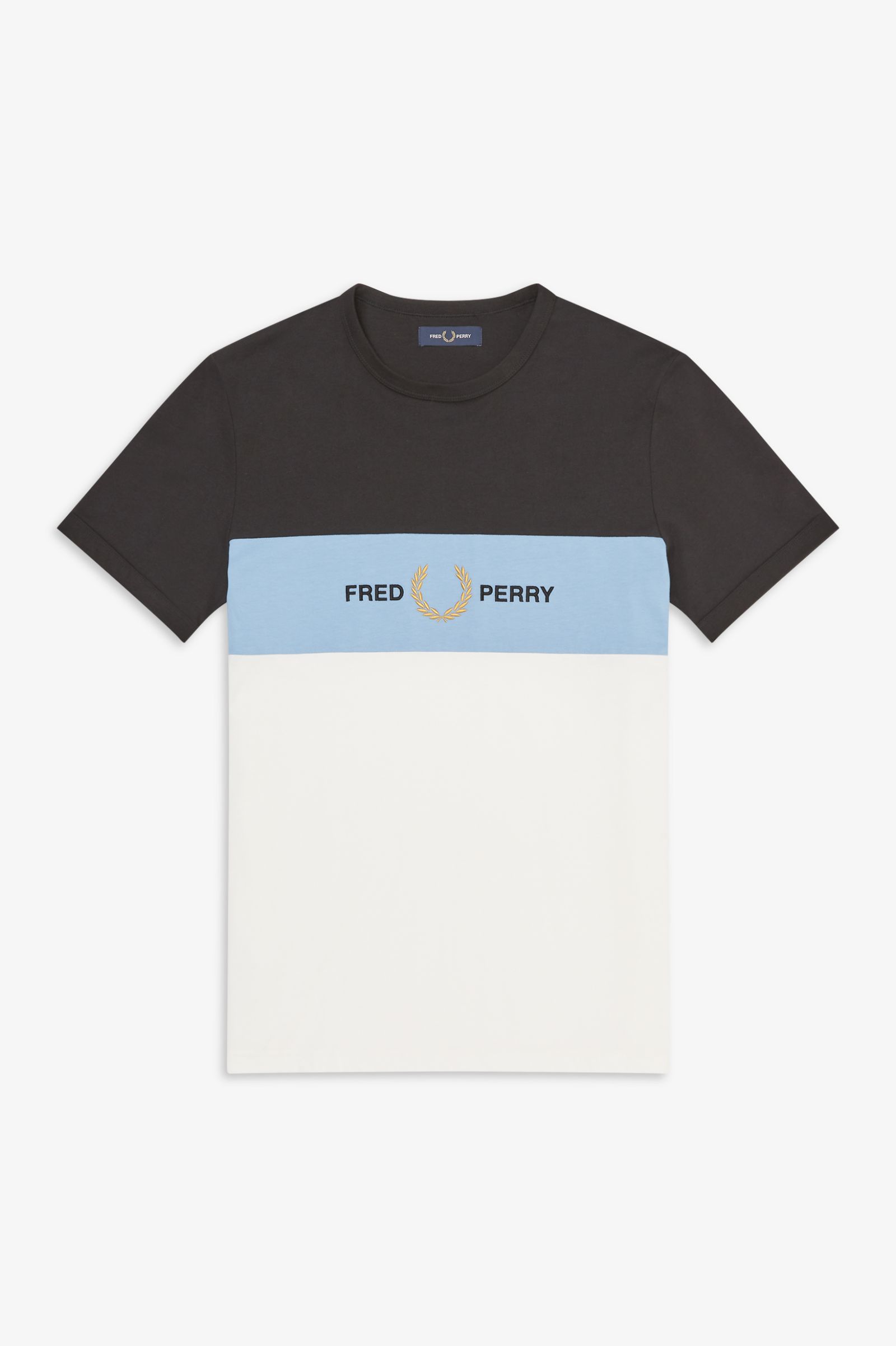 Fred Perry Central Panel Crew Sweatshirt 2024 www.favors