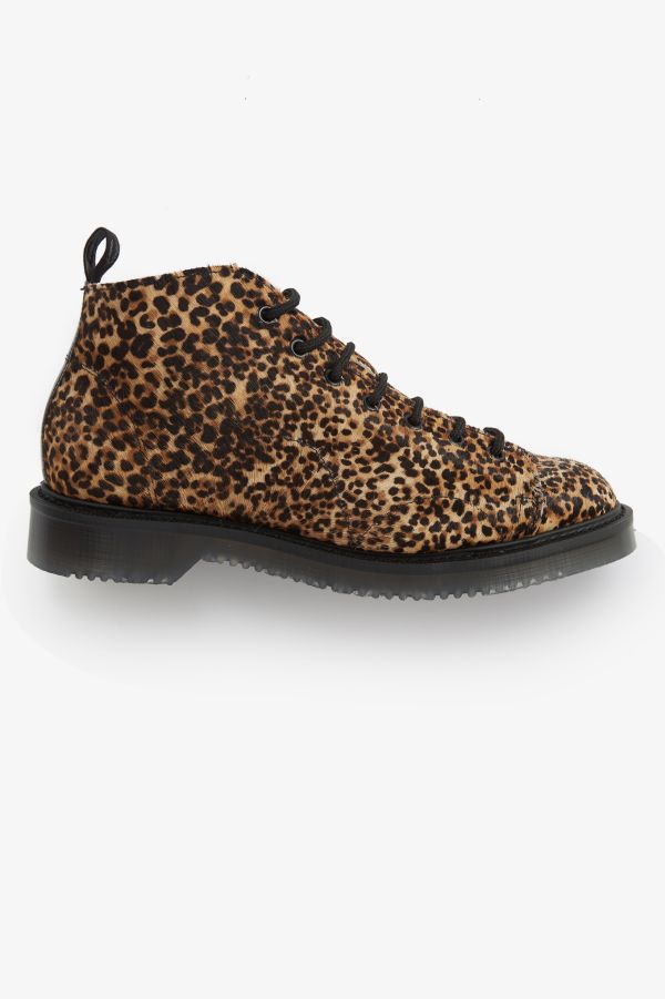 Leopard Print Monkey Boots