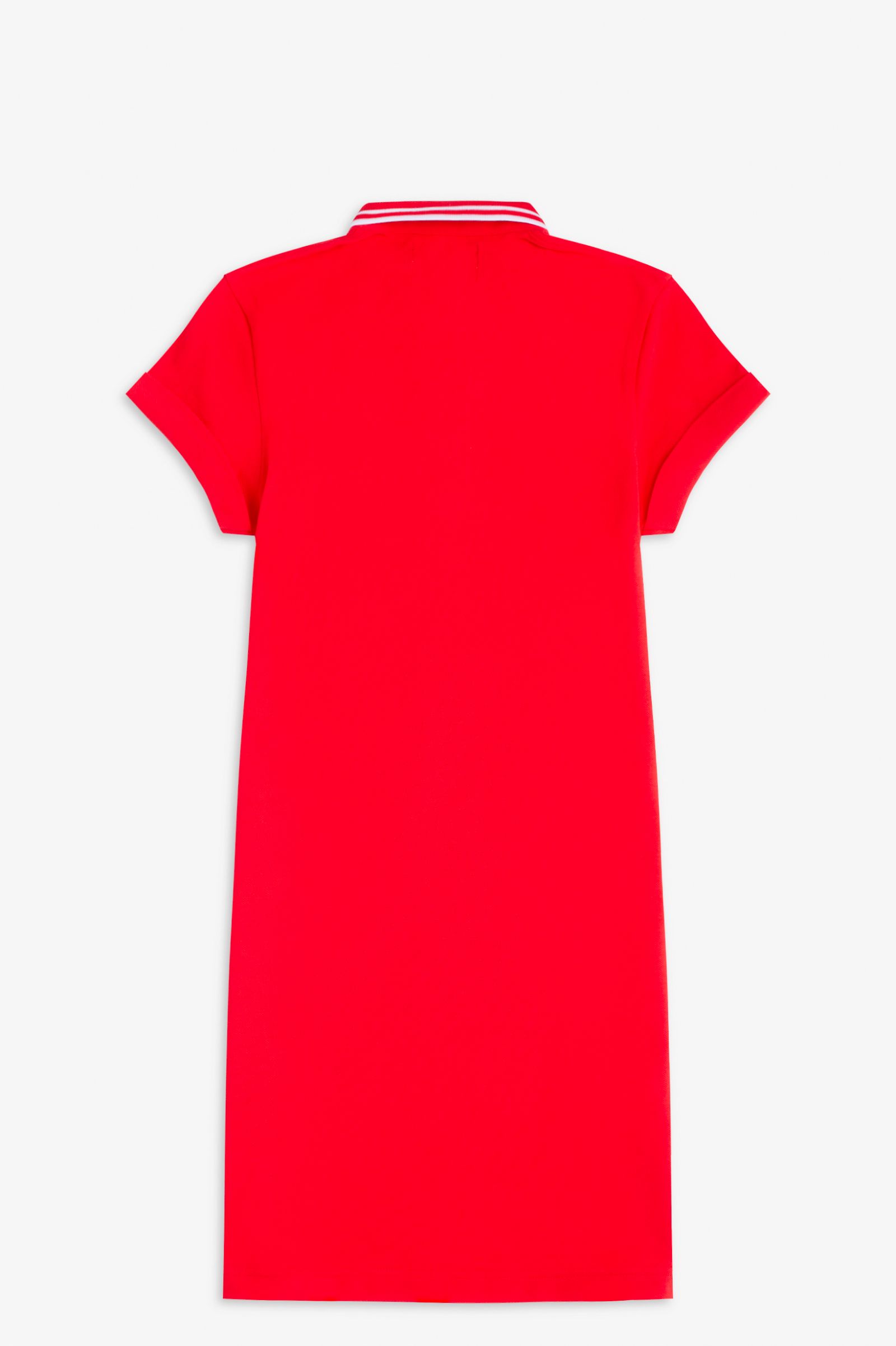 womens red shirt dress