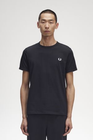 Men's T-Shirts | Ringer T-shirts & Graphic T-Shirts | Fred Perry UK