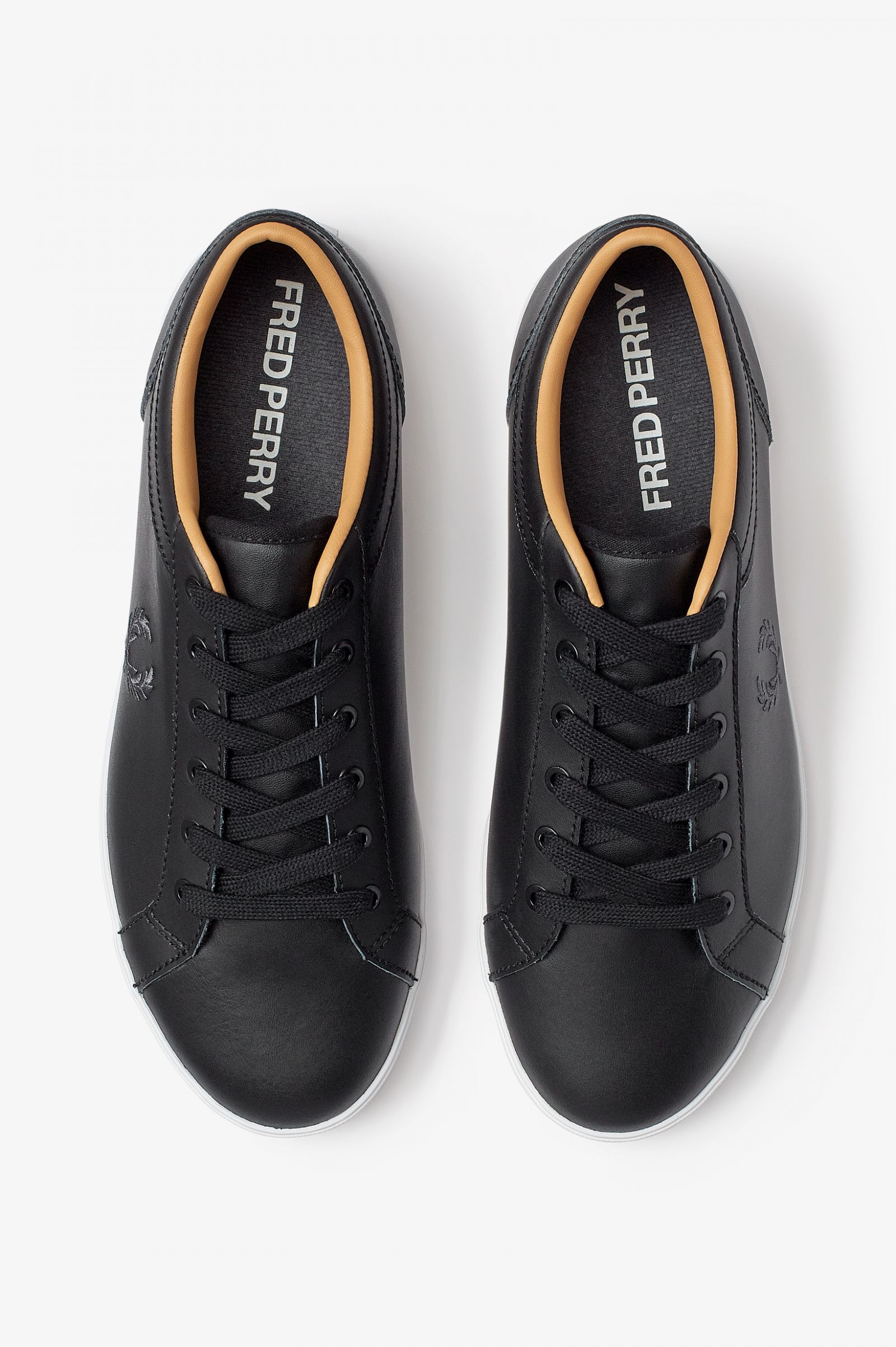 fred perry baseline black