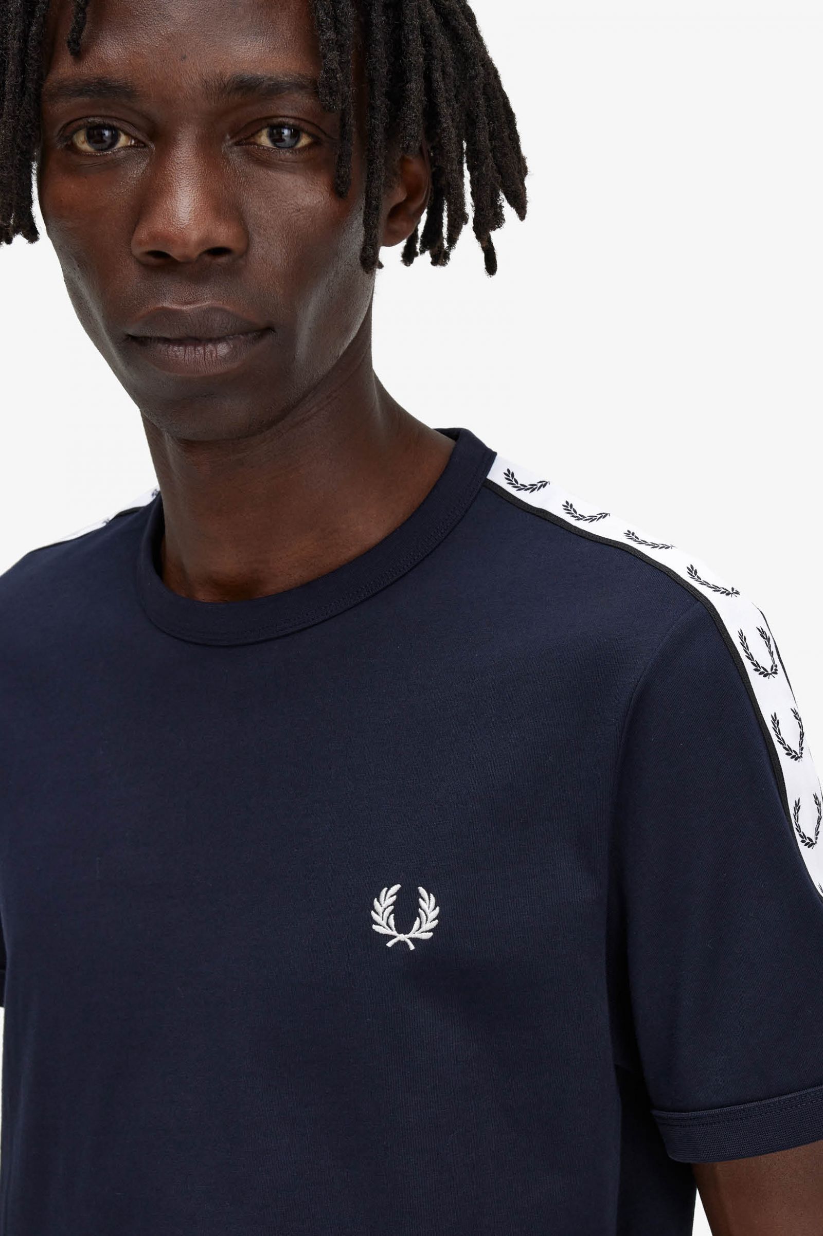 Fred Perry Mens Taped Ringer T-Shirt 