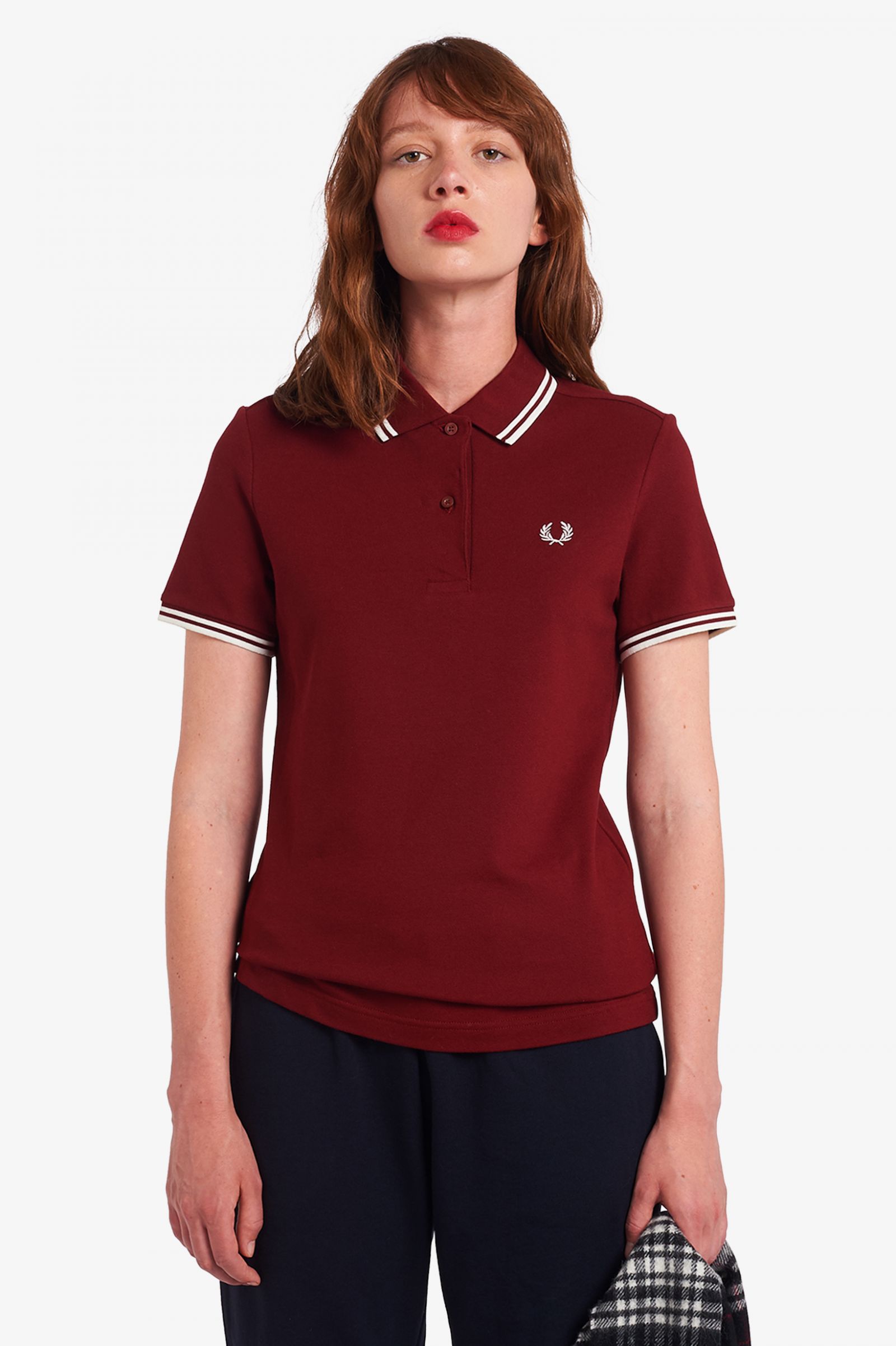 fred perry polo femme