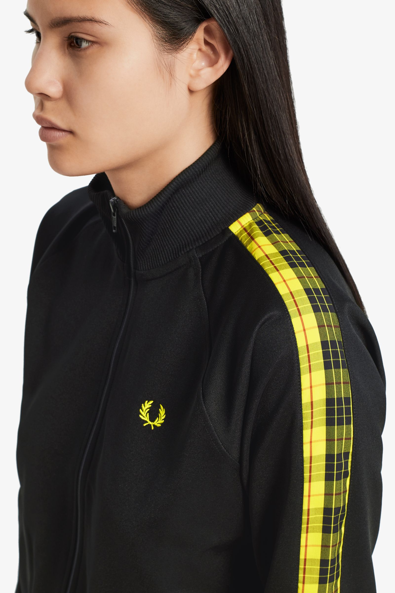 fred perry tartan jacket