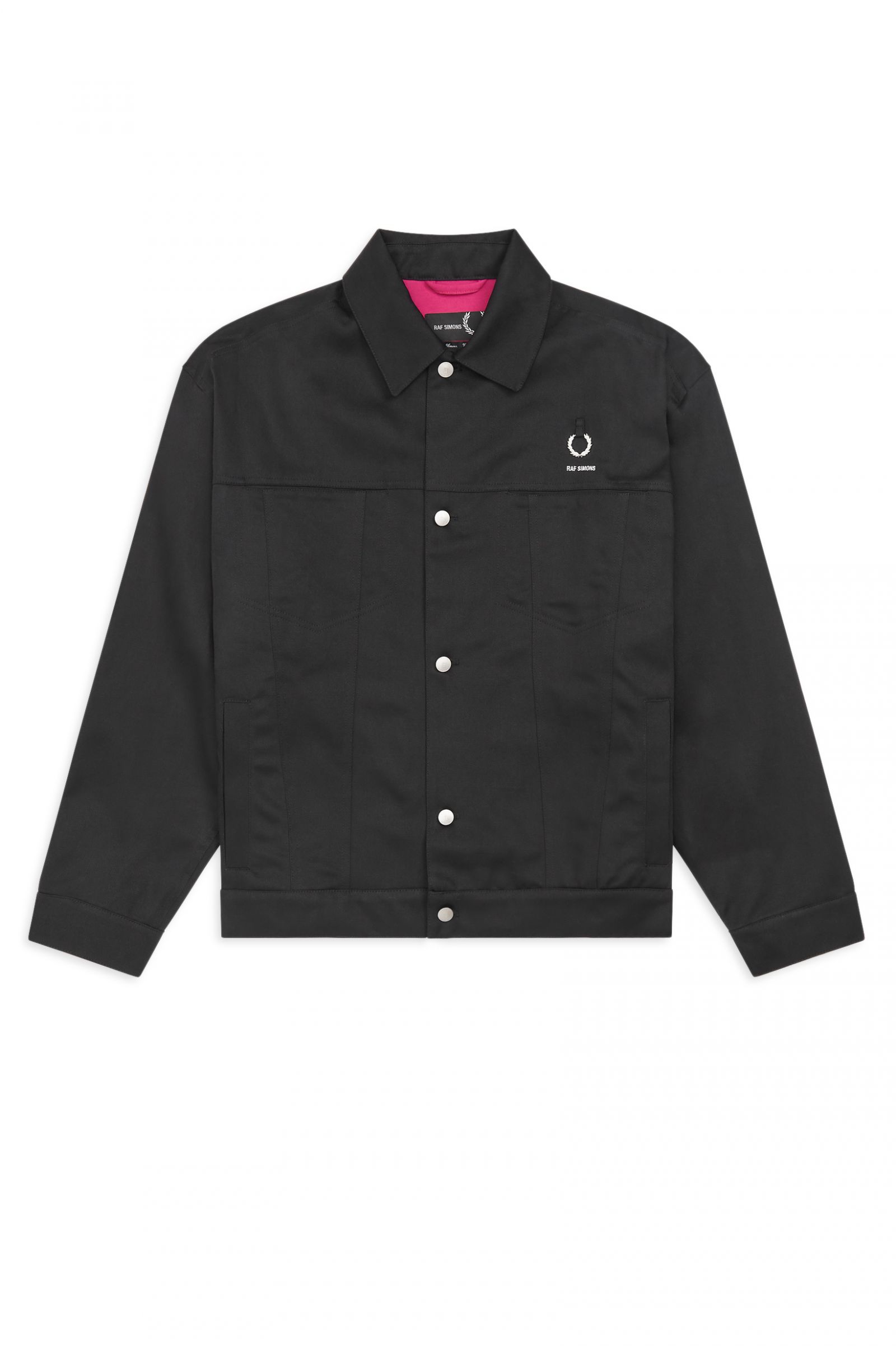 fred perry x raf simons jacket