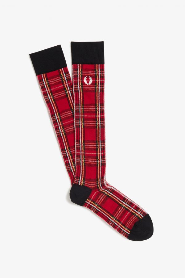 Long Royal Stewart Tartan Socks