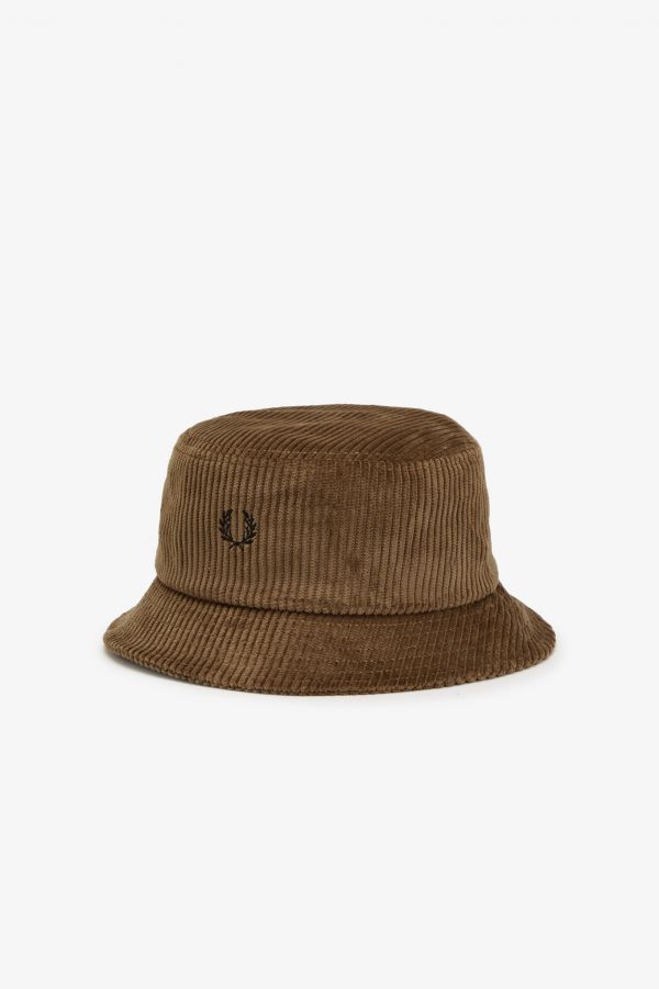 قبعة دلو سميكة من قماش الكوردروي