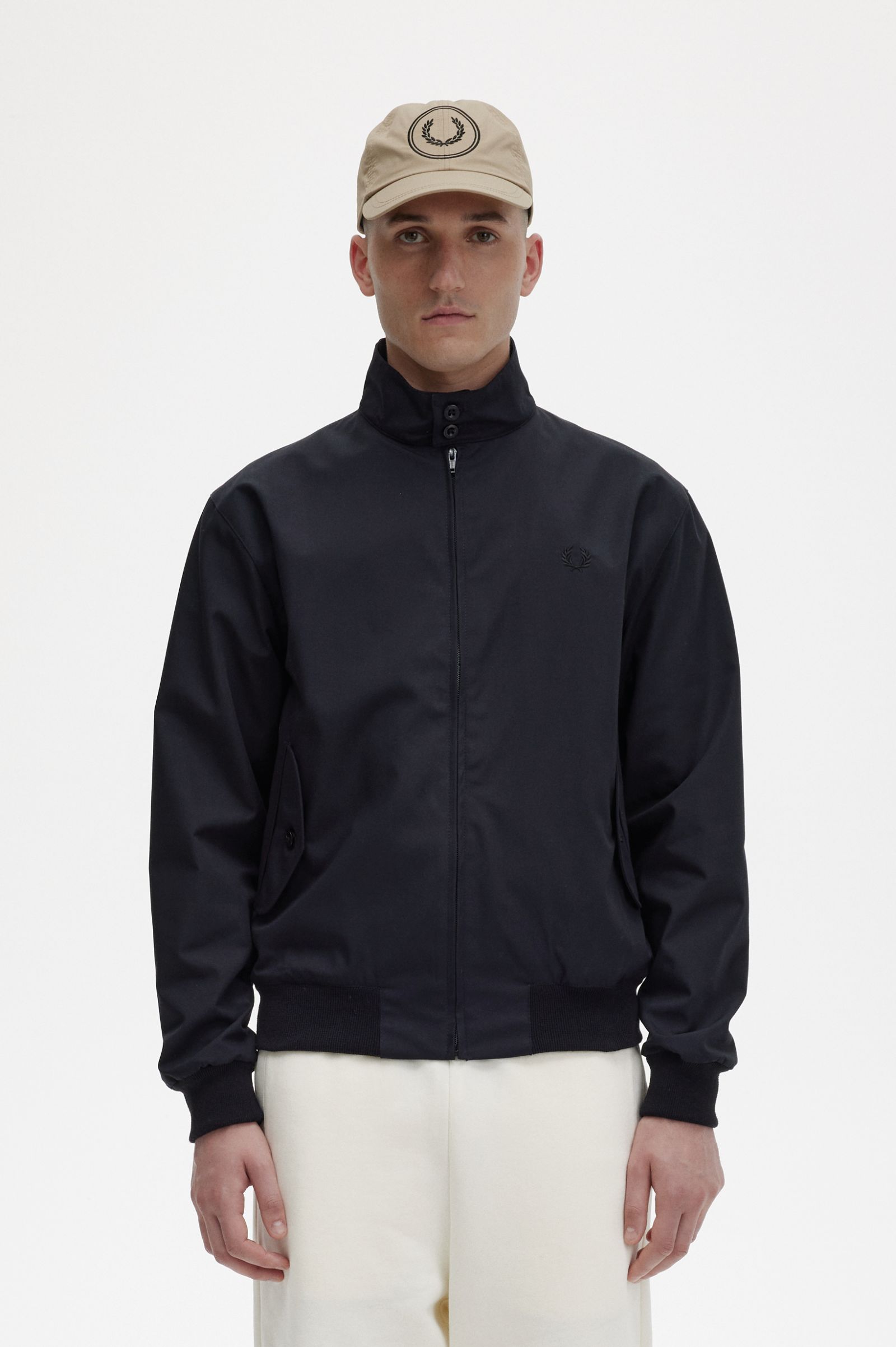 Harrington Jacket - Black Made In England | Jackets, Shirts & Made In Forever | Fred Perry US