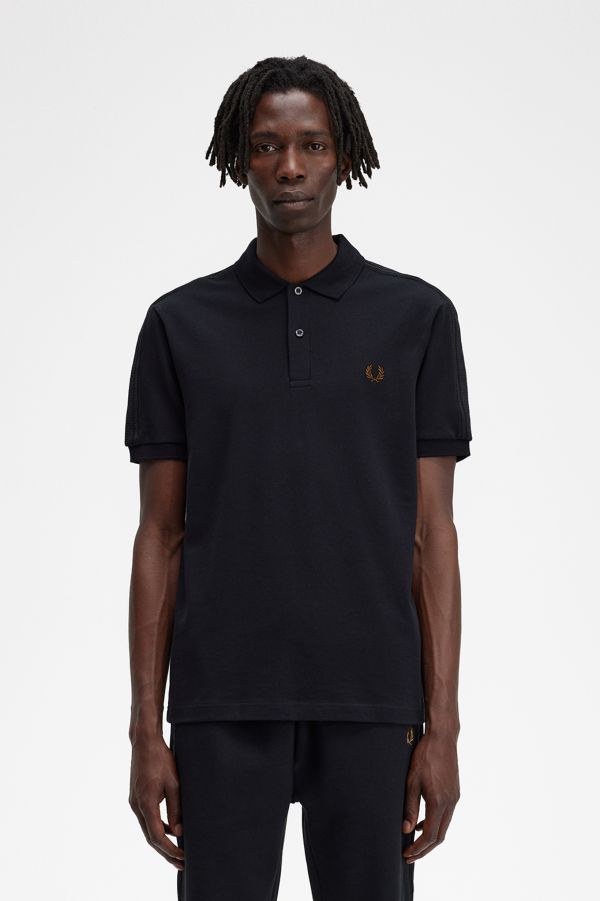 Knitted Tape Polo Shirt