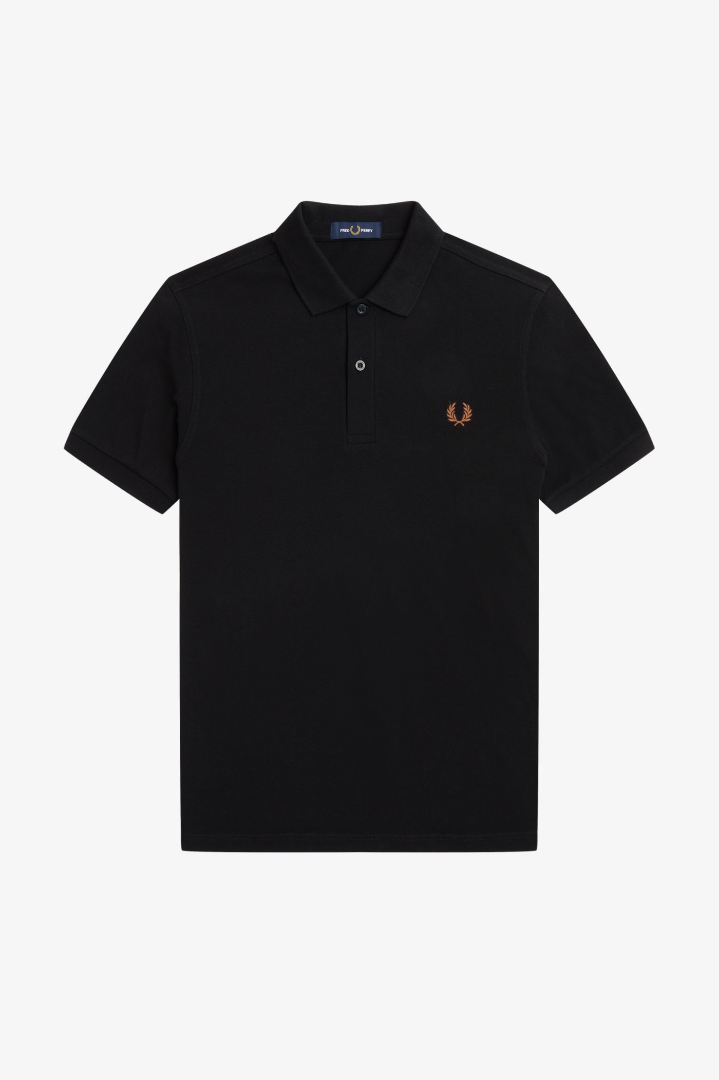 M6000 - Black | The Fred Perry Shirt | Men's Short & Long Sleeve Polo ...