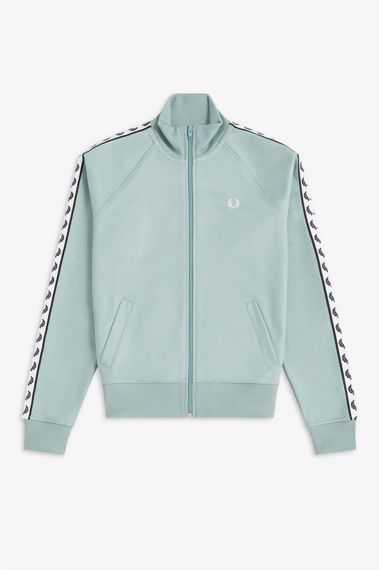 fred perry fleece track jacket