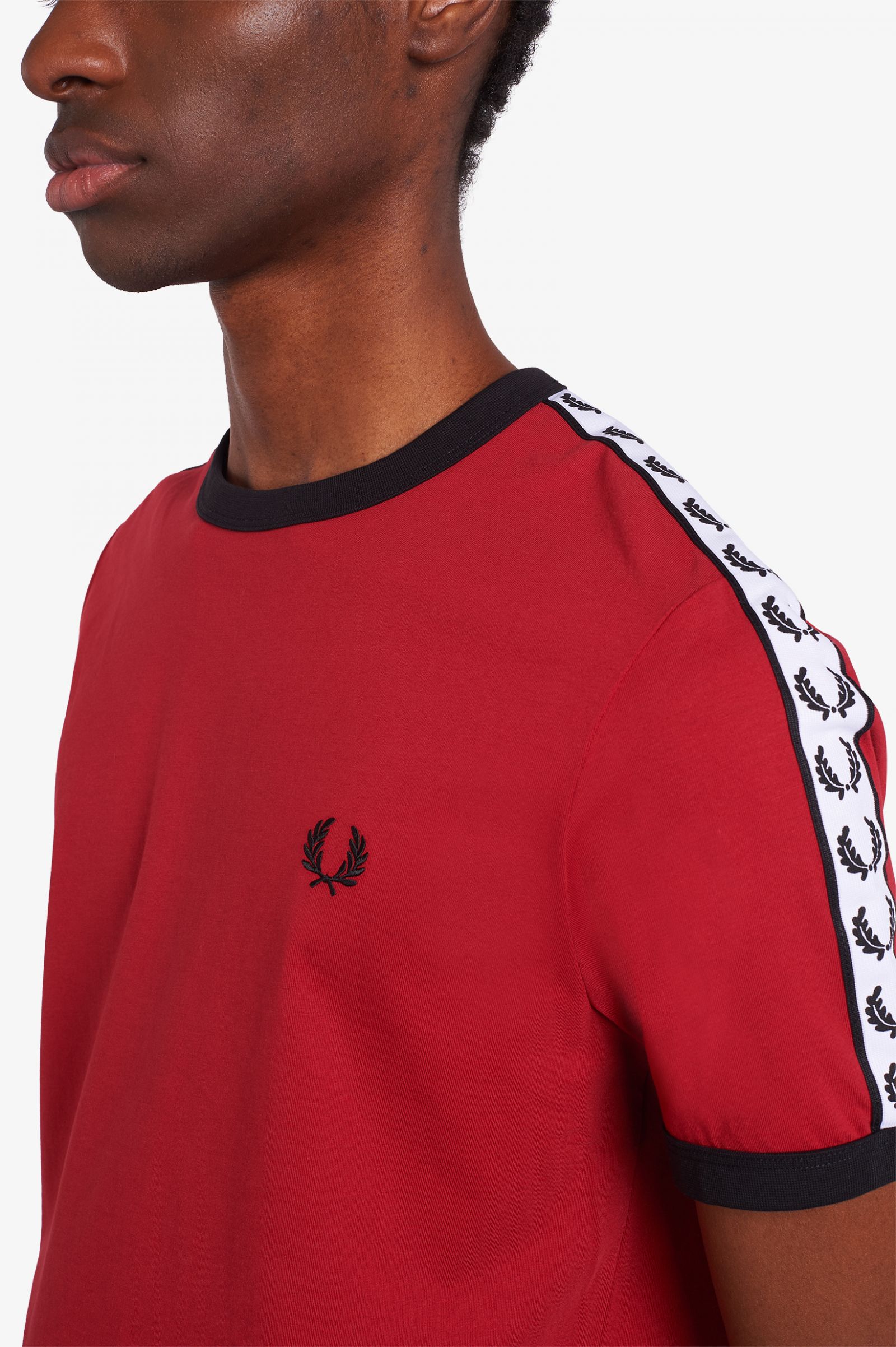 red designer tshirt