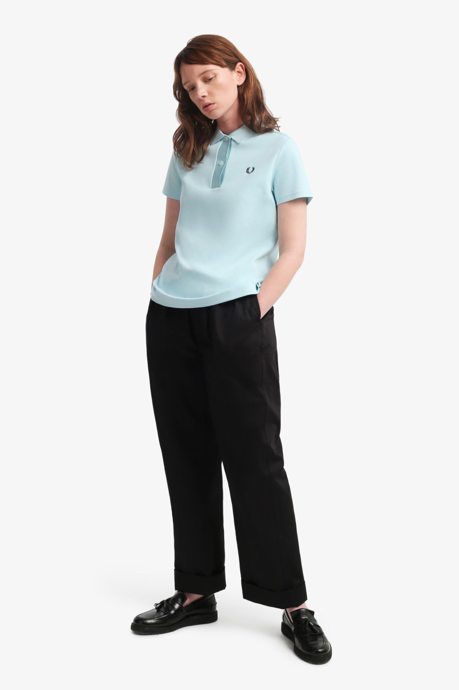 womens fred perry polo shirt