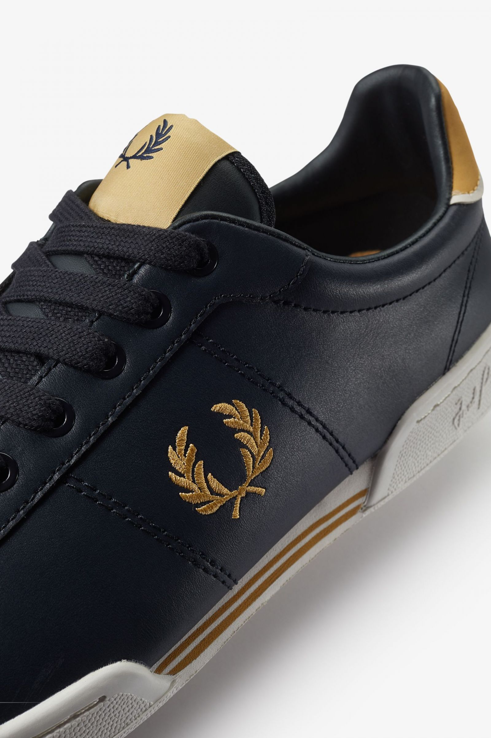 fred perry navy shoes