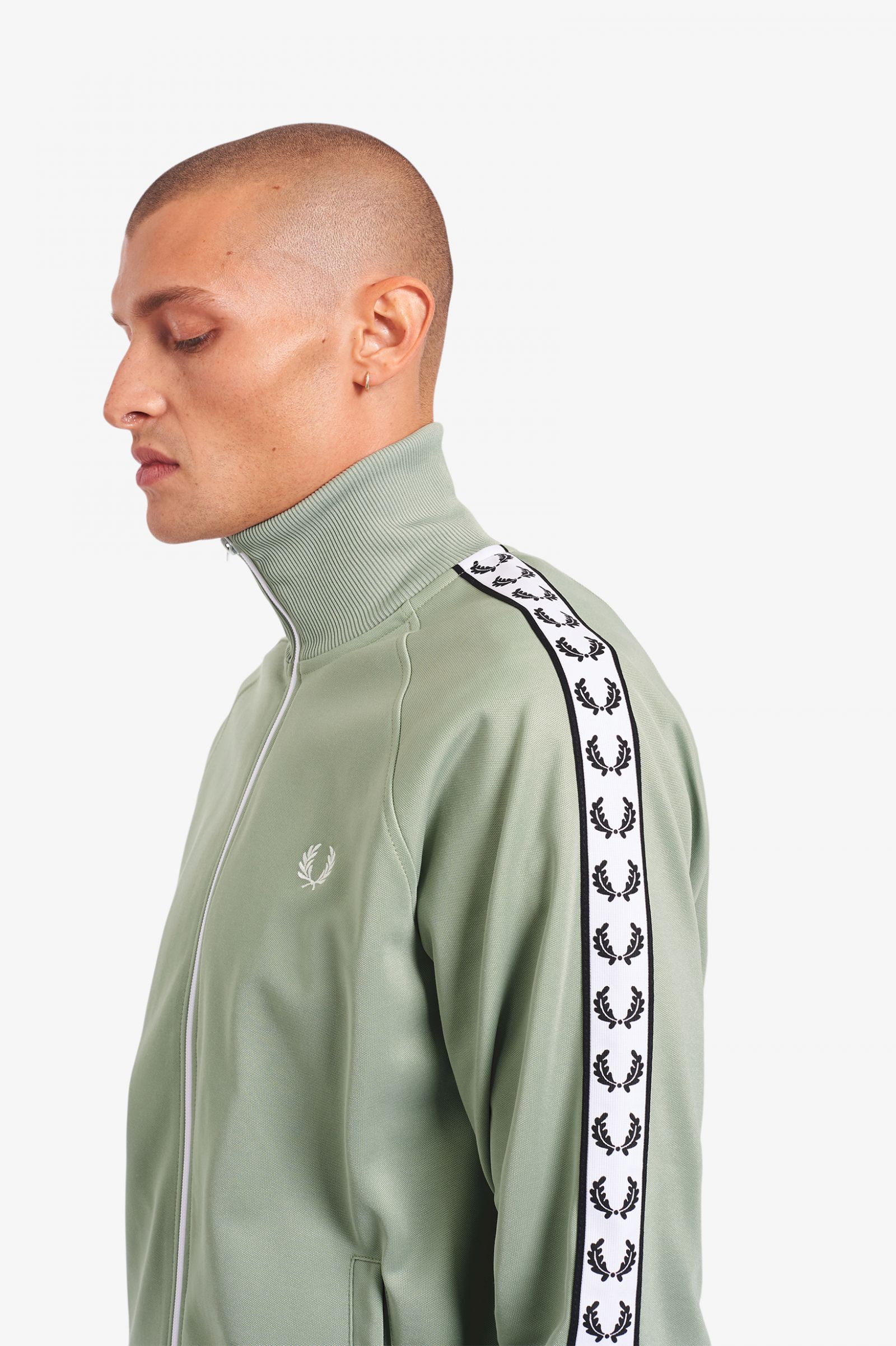 Taped Track Jacket - Seagrass | Men's Track Jackets | Track Tops 
