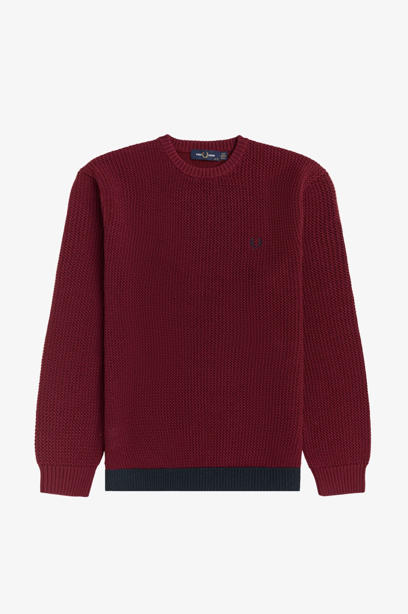 fred perry orange jumper