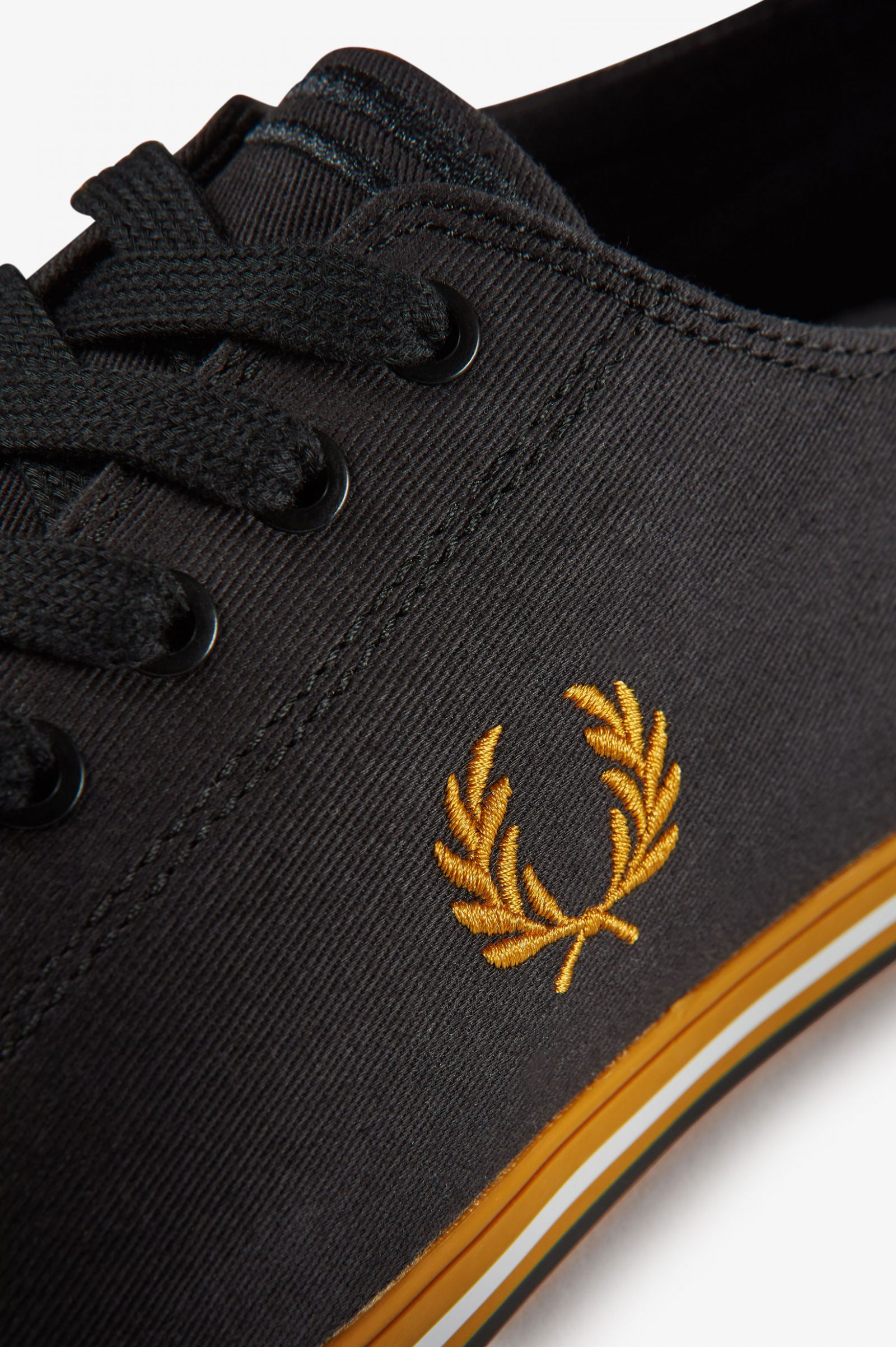 fred perry shoes kingston twill