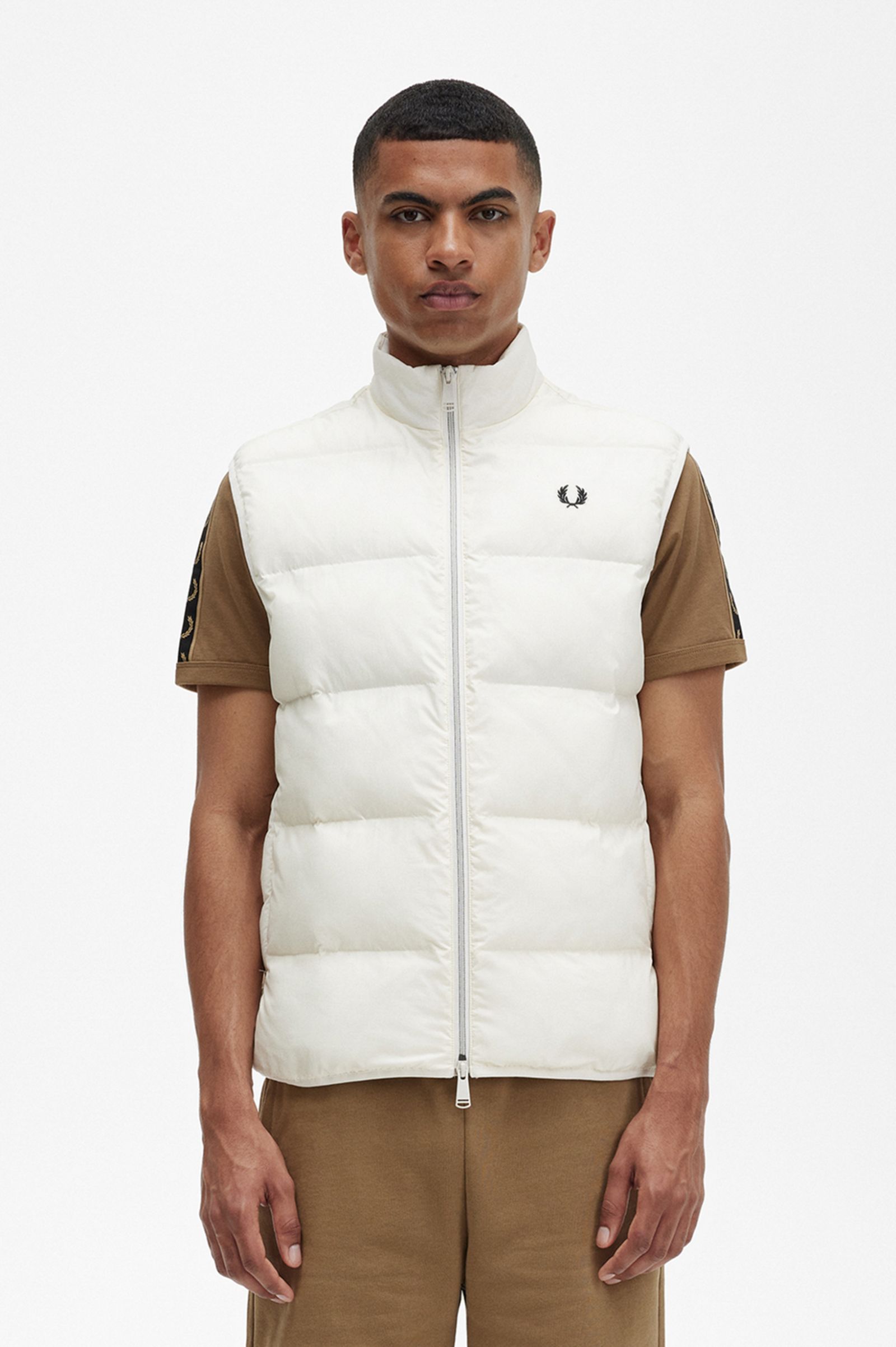 Fred Perry Insulated Gilet (Ecru)-
